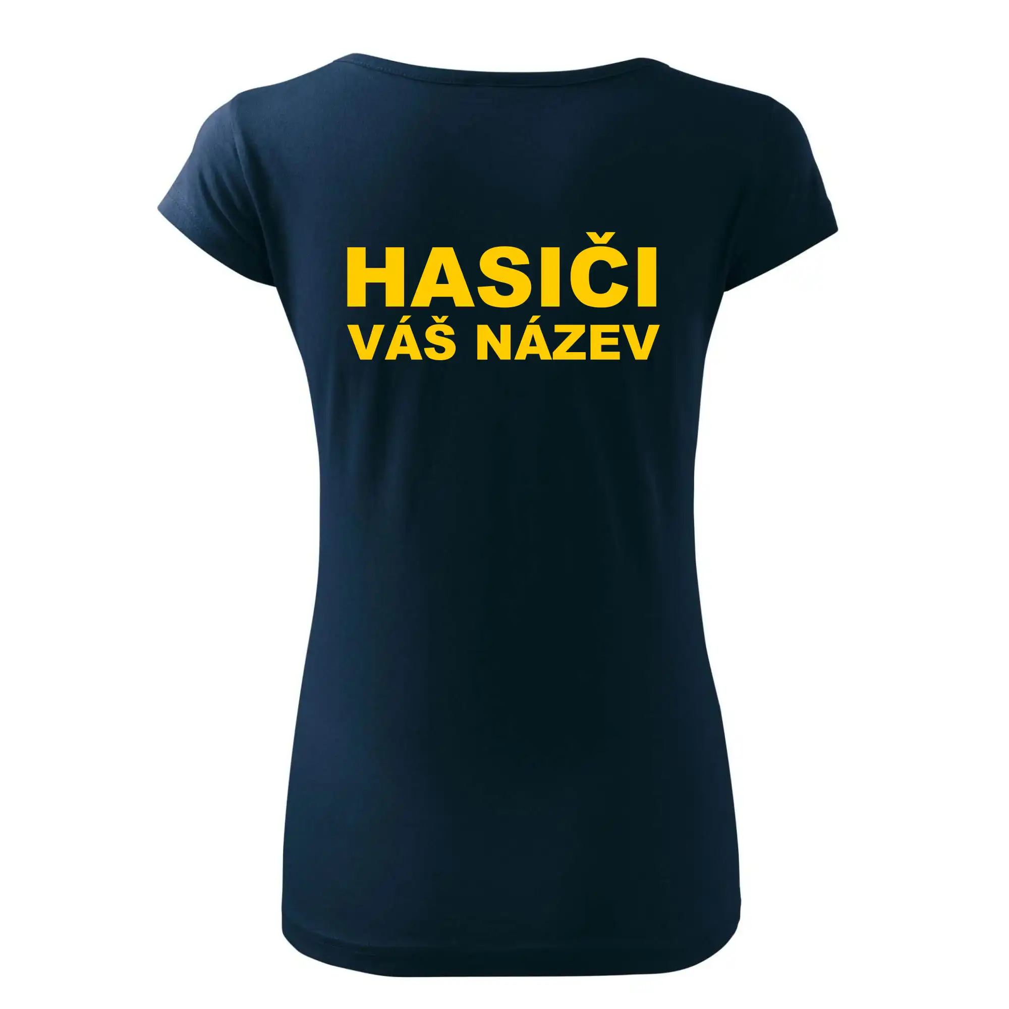 Hasiči - žlutý nápis - váš název sboru
