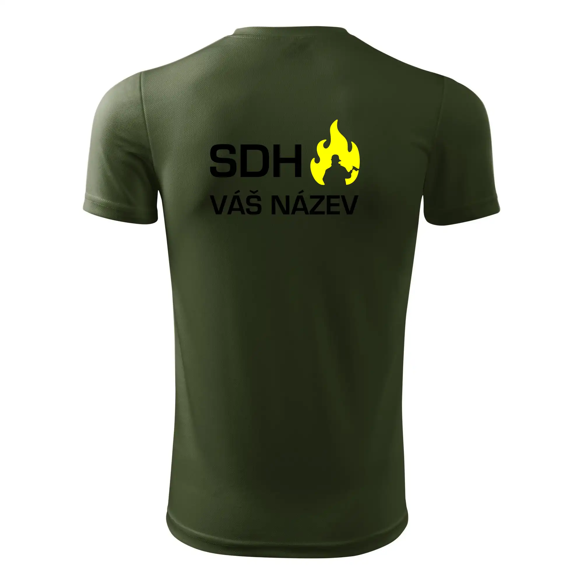 SDH Váš název - FLUO + Reflexní potisk