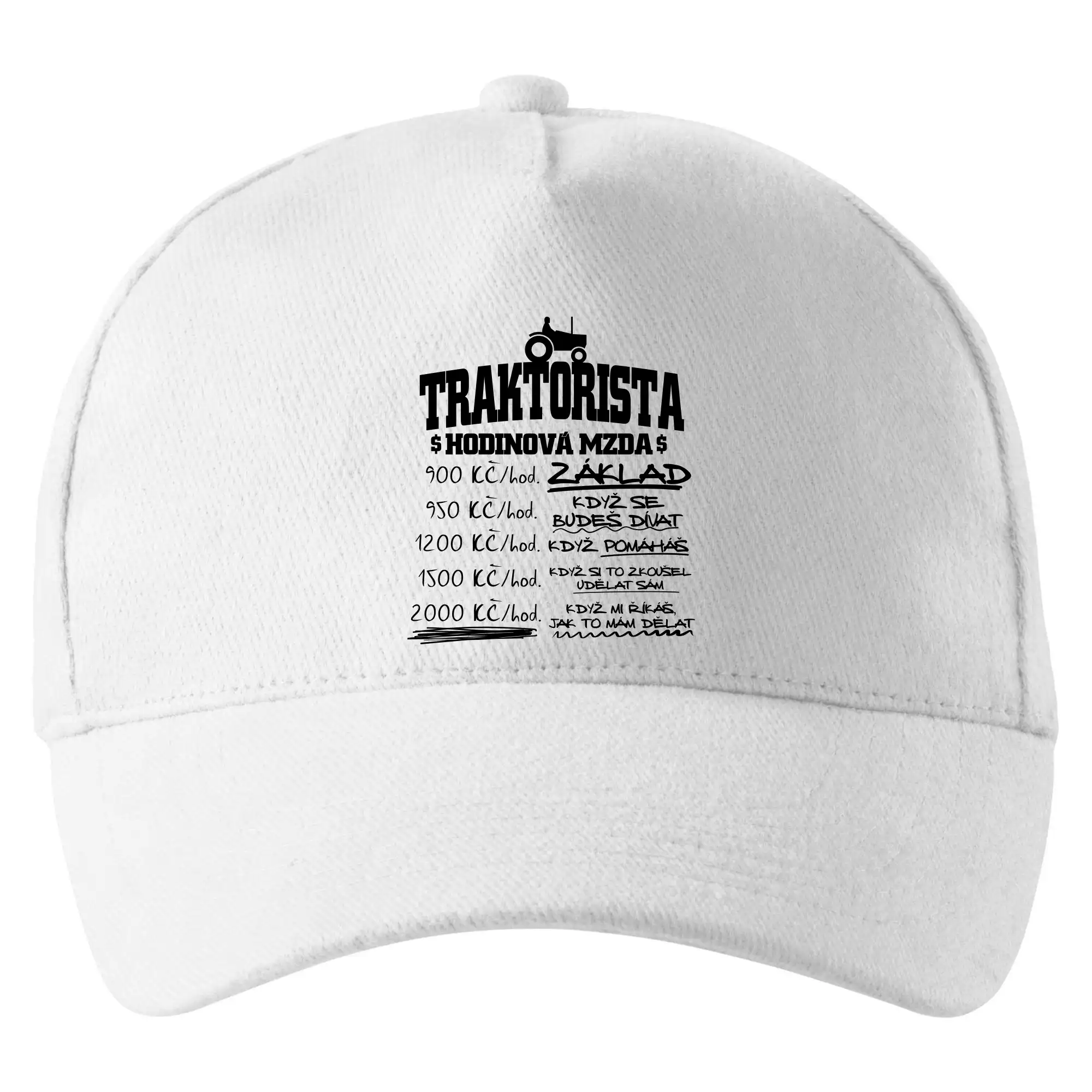 Traktorista hodinová mzda