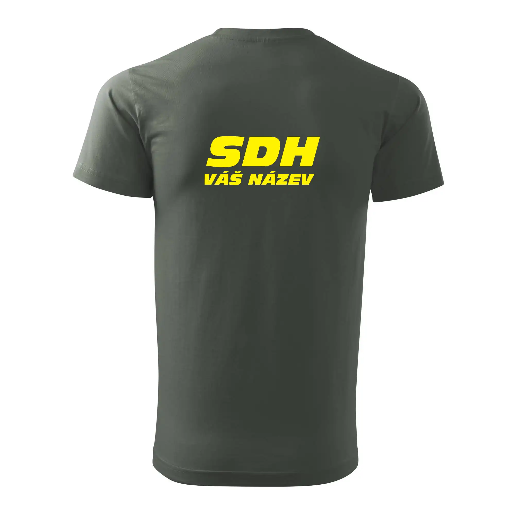 Hasičský sport SDH + váš název ŽLUTÁ