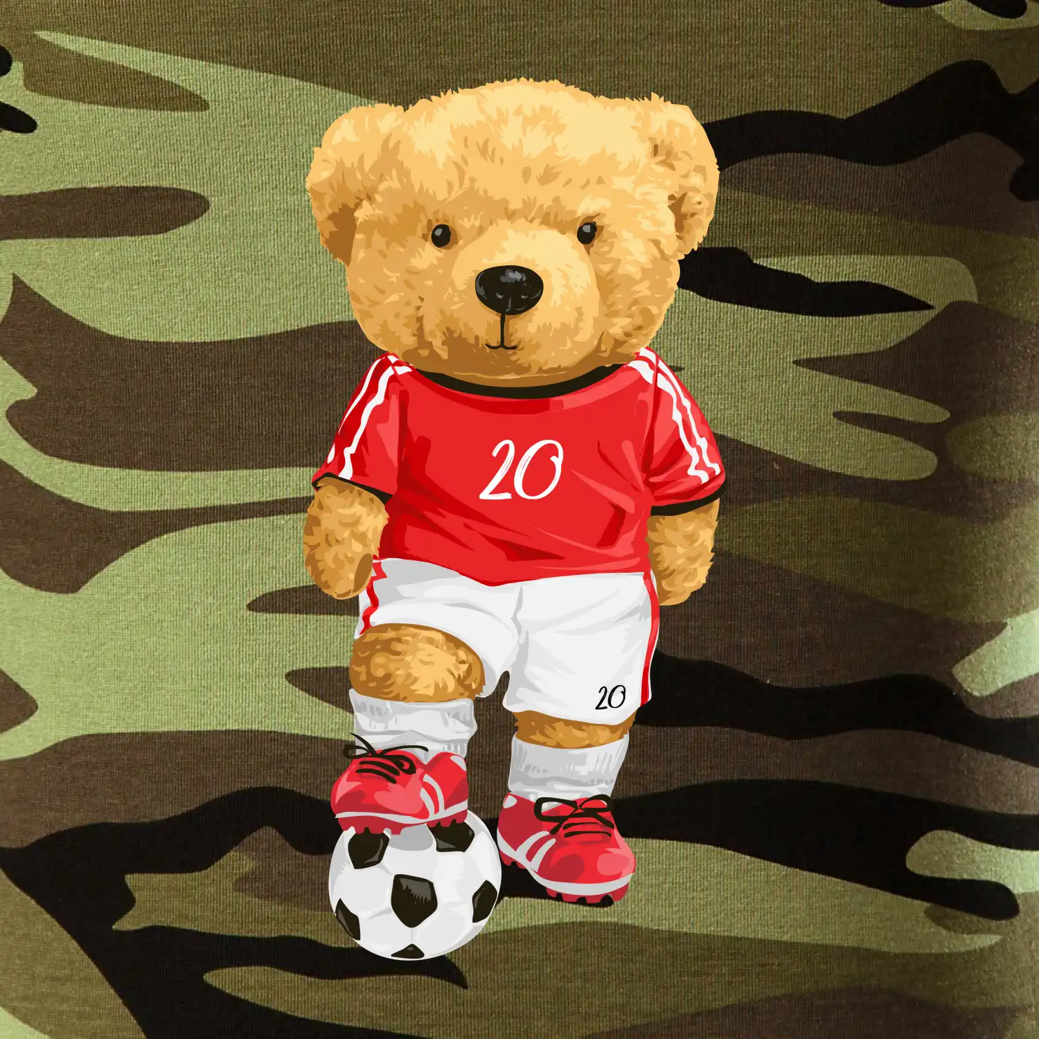 Fotbalista medvídek číslo