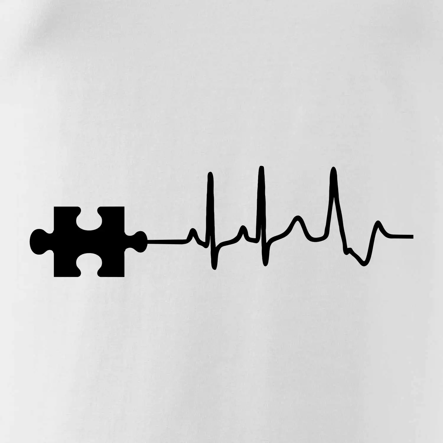 EKG puzzle rozpojené