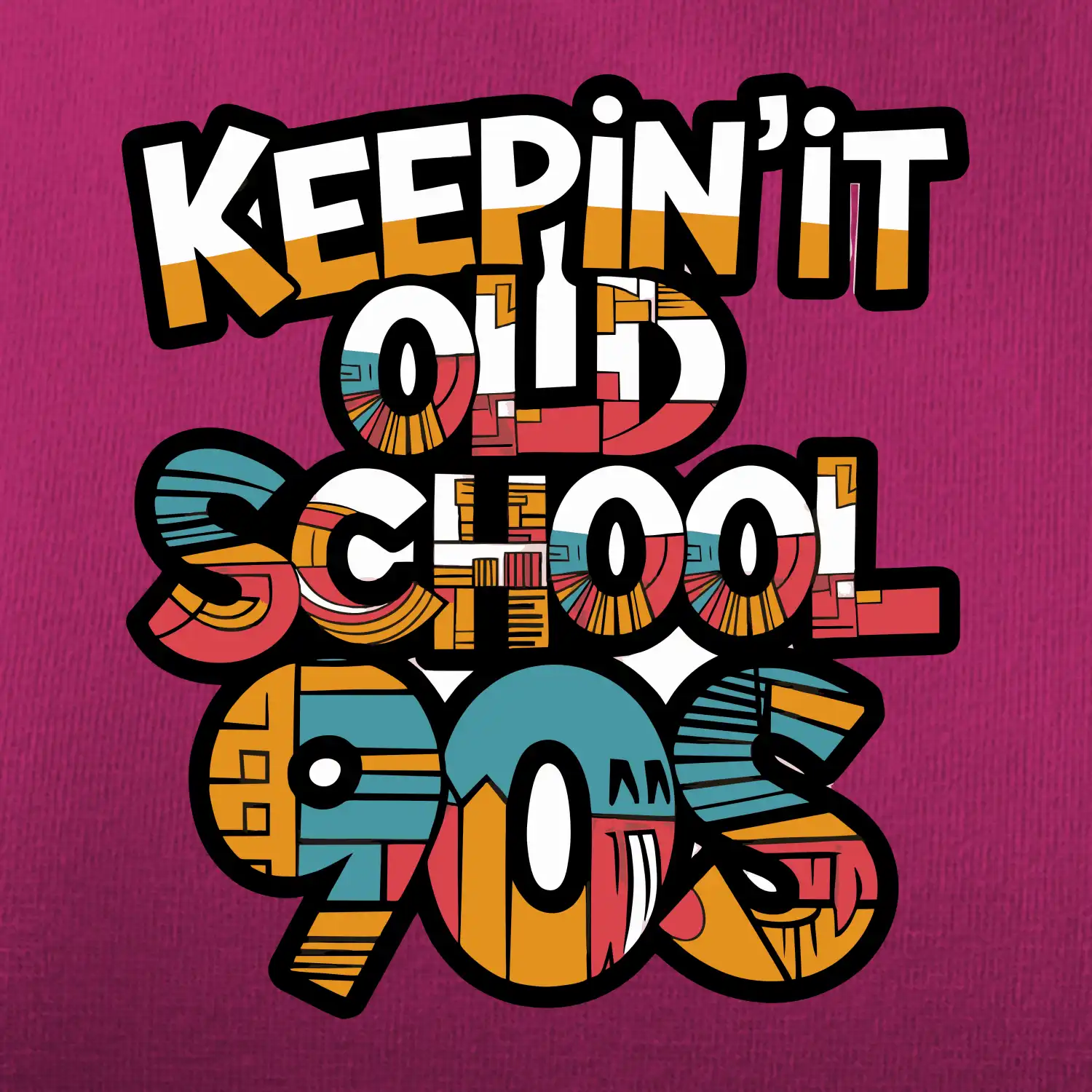 KEEPIN'IT Old School 90s