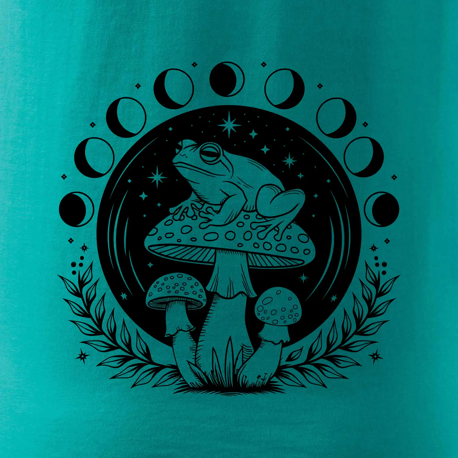 Goblincore fáze měsíce