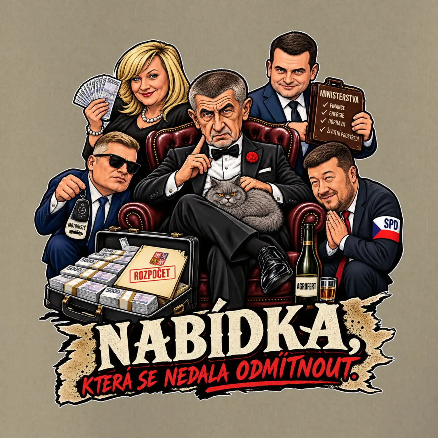 Babiš jako mafiánský kmotr