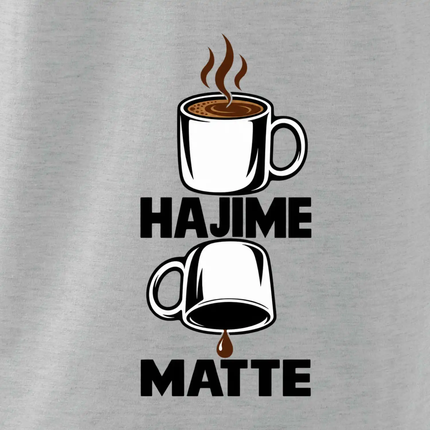 Hajime matte káva judo