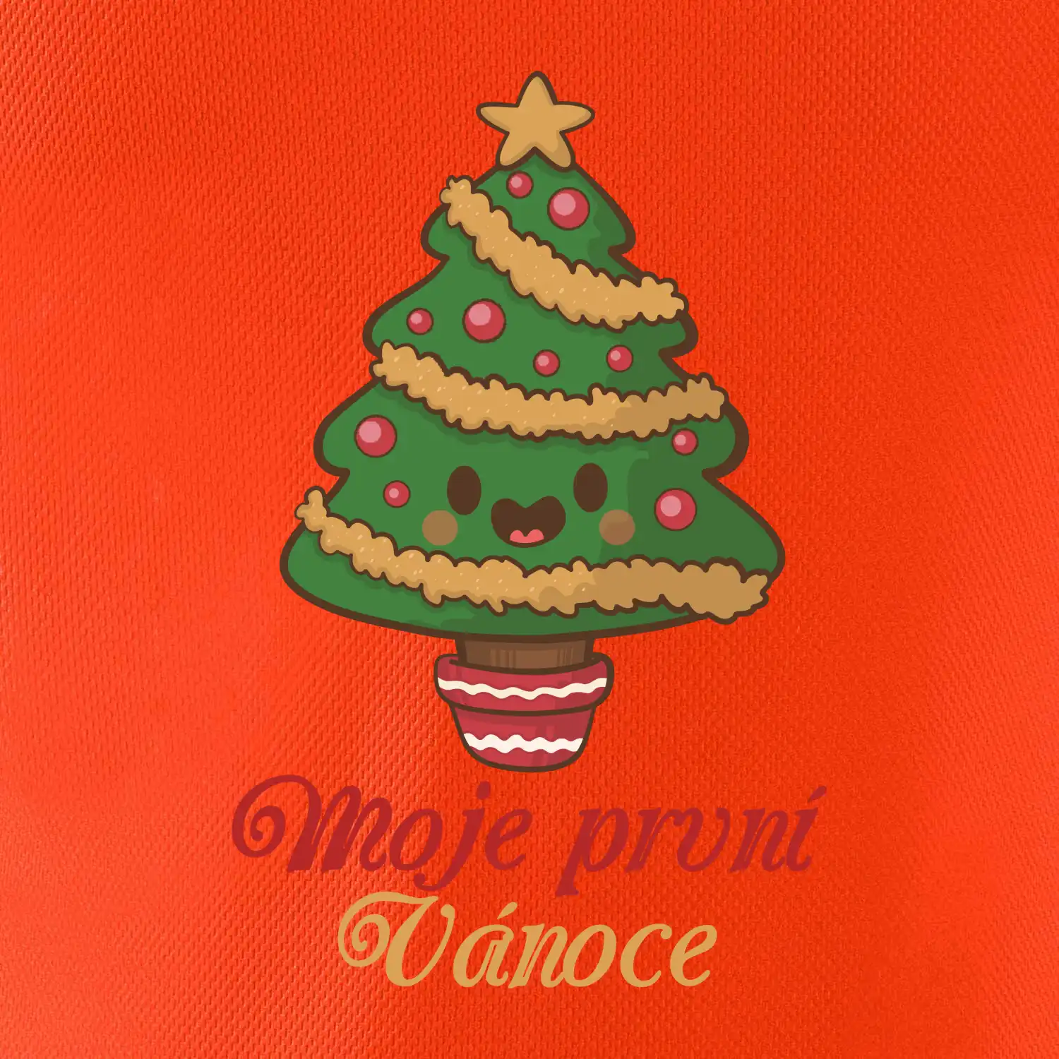 Moje první Vánoce stromek