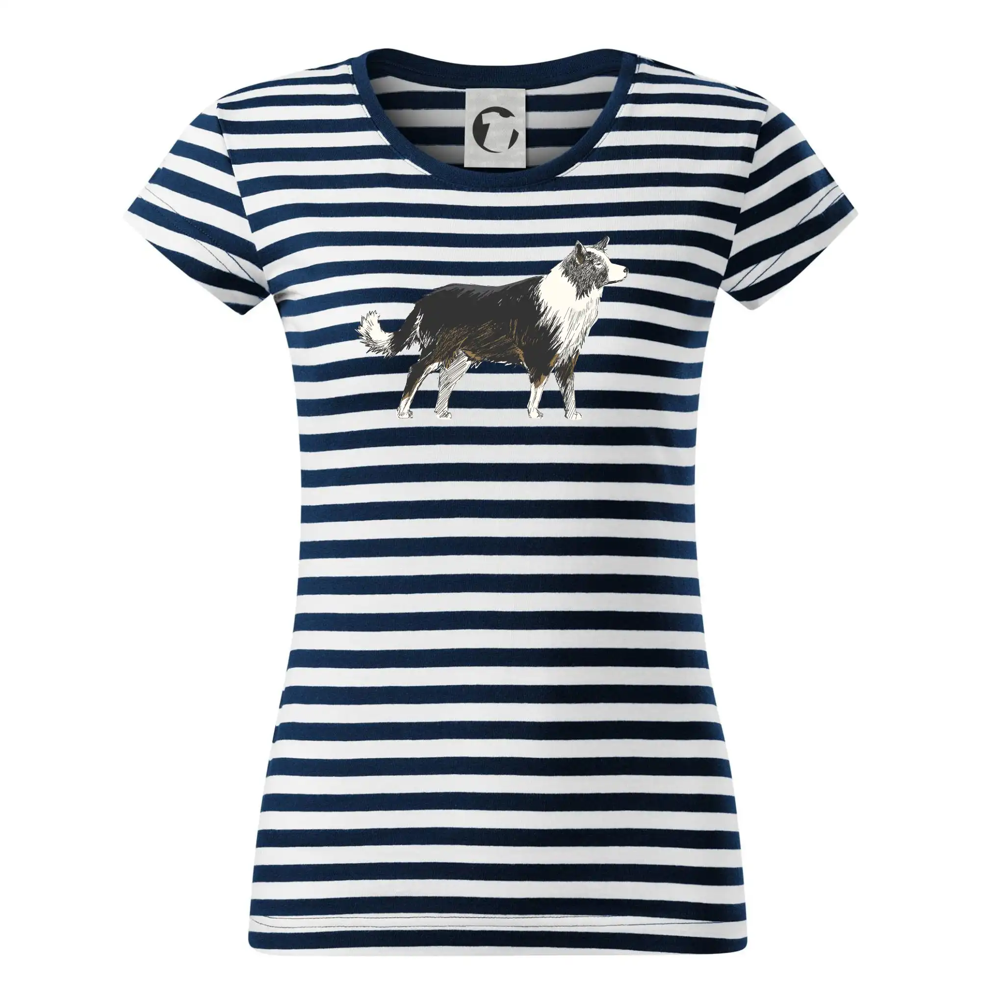 Border kolie kreslená