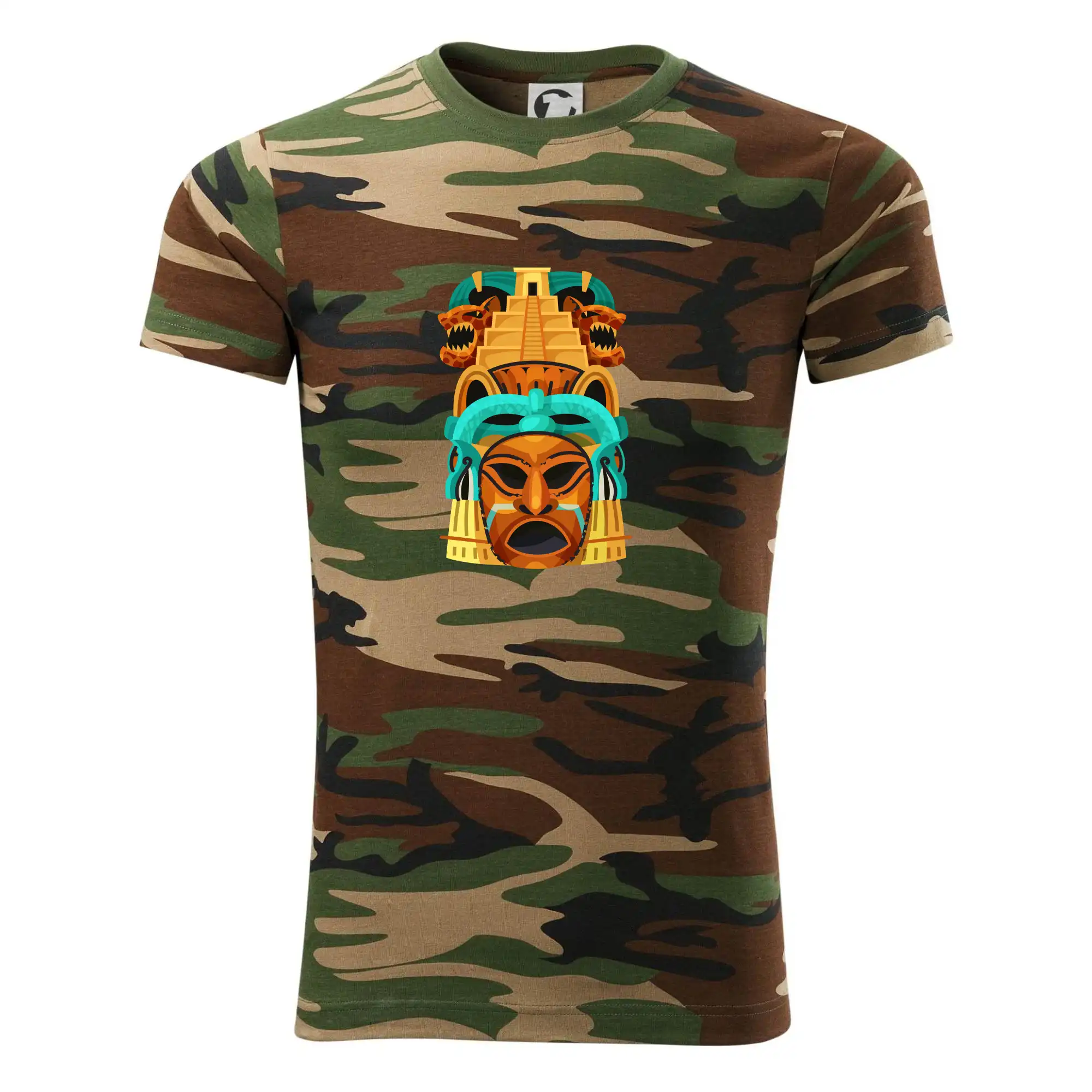 Mayové maska s pyramidou