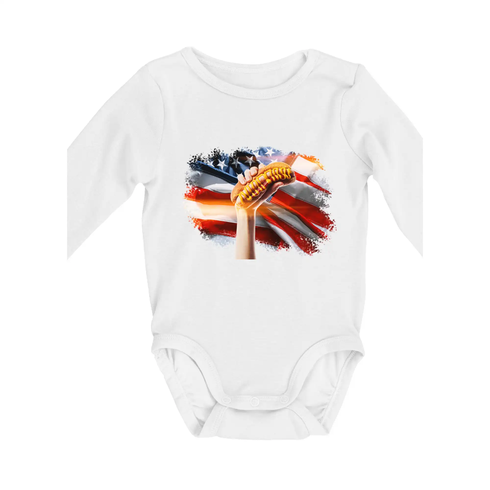 USA BBQ hot dog