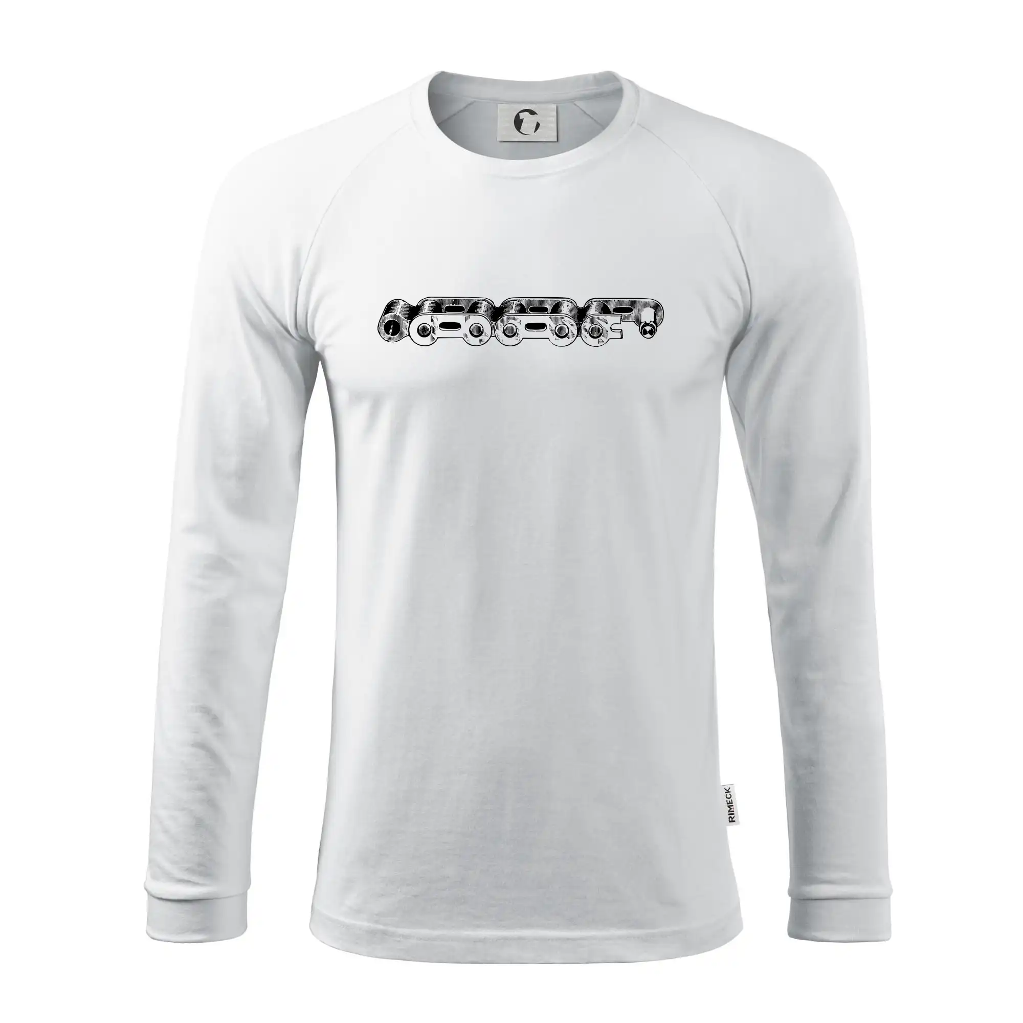 Cyklistický řetěz nákres