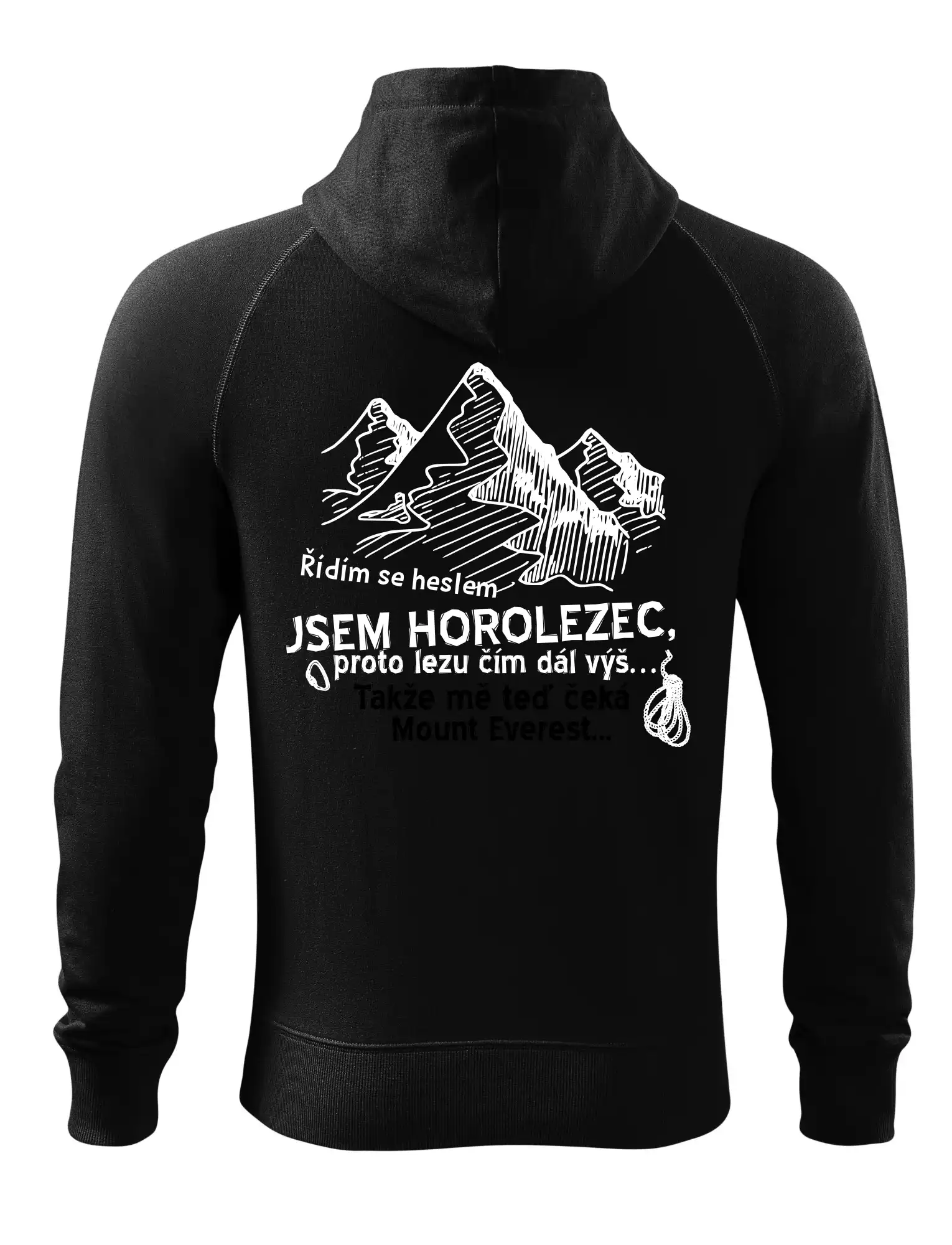 Jsem horolezec, proto lezu čím dál výš