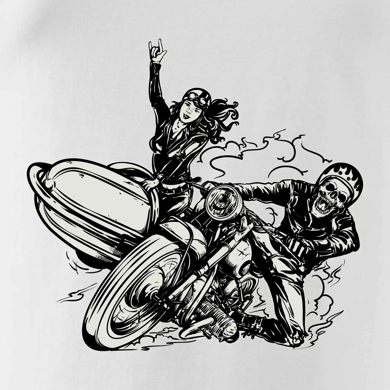 Motorka se sajdkou