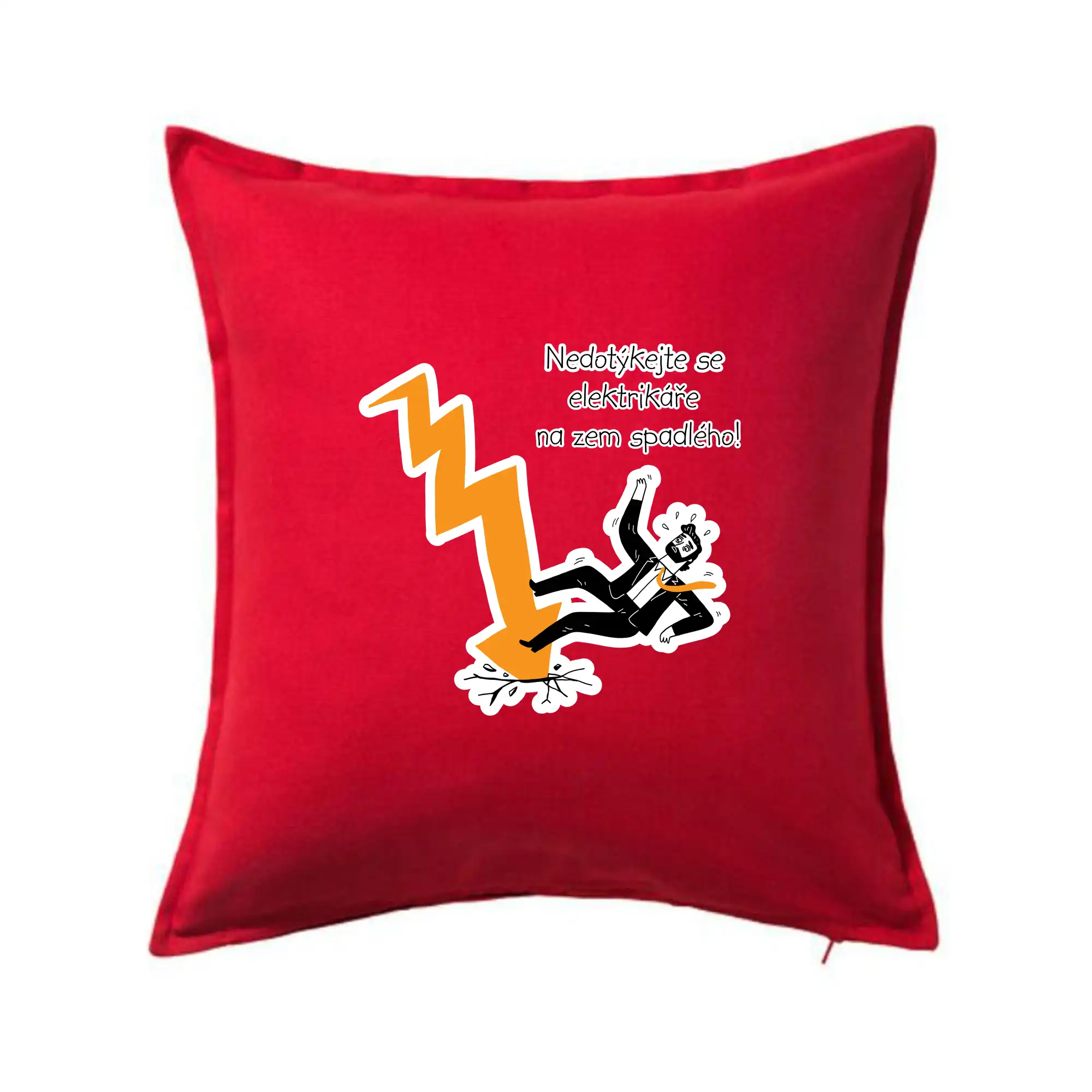 Nedotýkejte se elektrikáře na zem spadlého