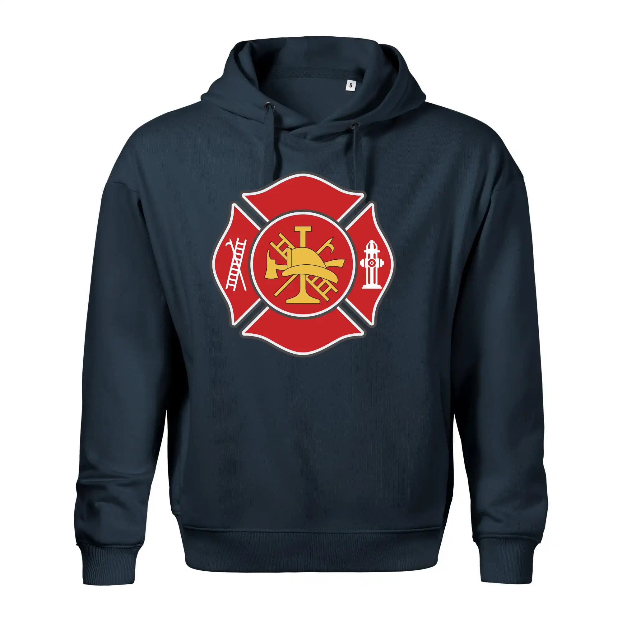 Fire department logo červené