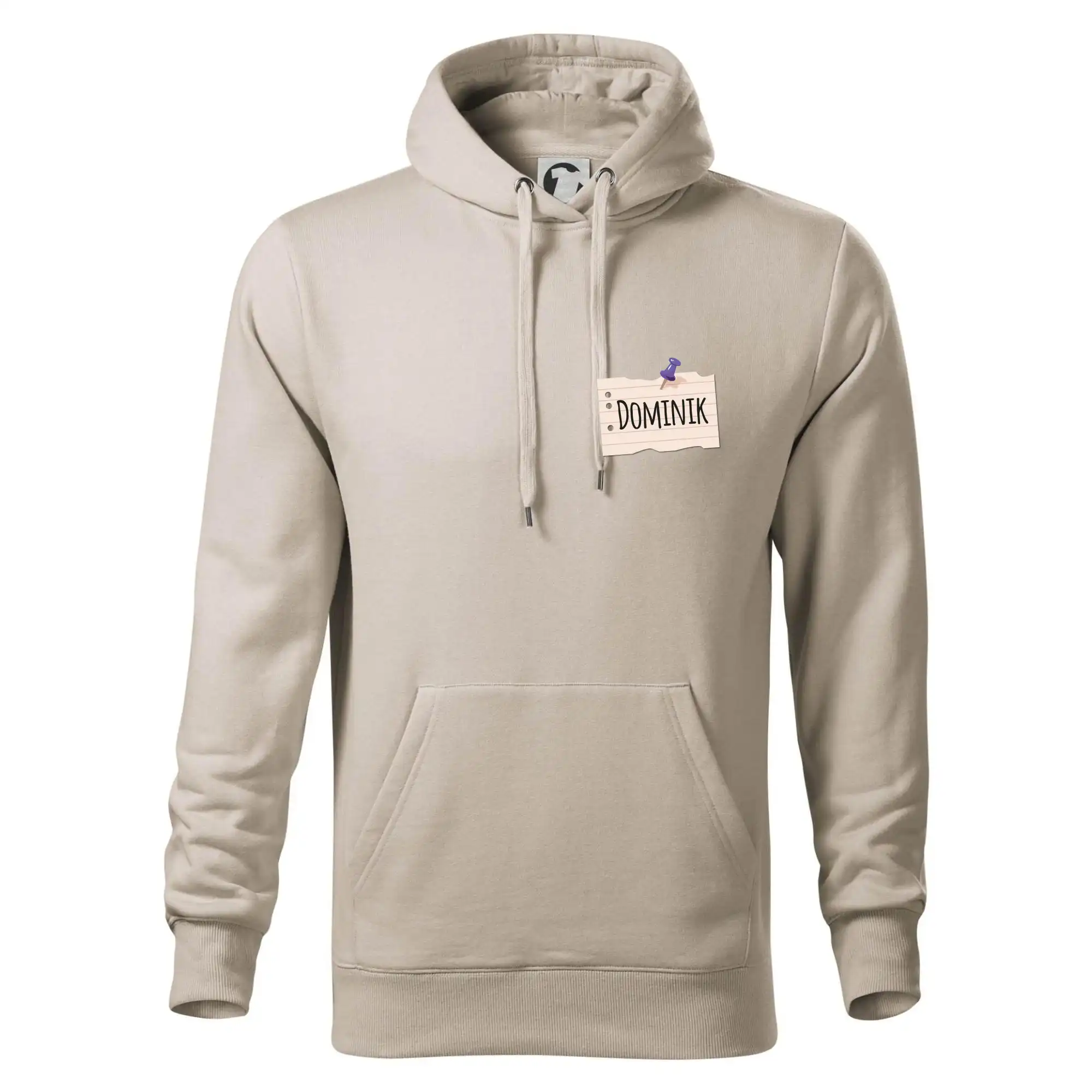 Papírek se jmenovkou - prso - vlastní jméno