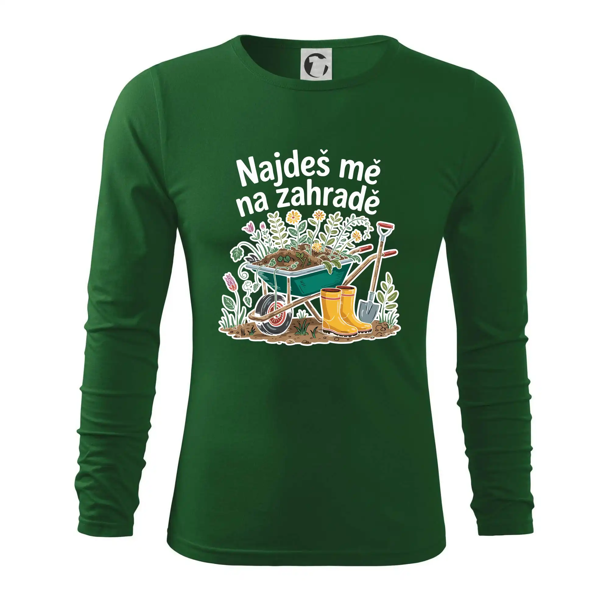 Najdeš mě na zahradě - kolečko
