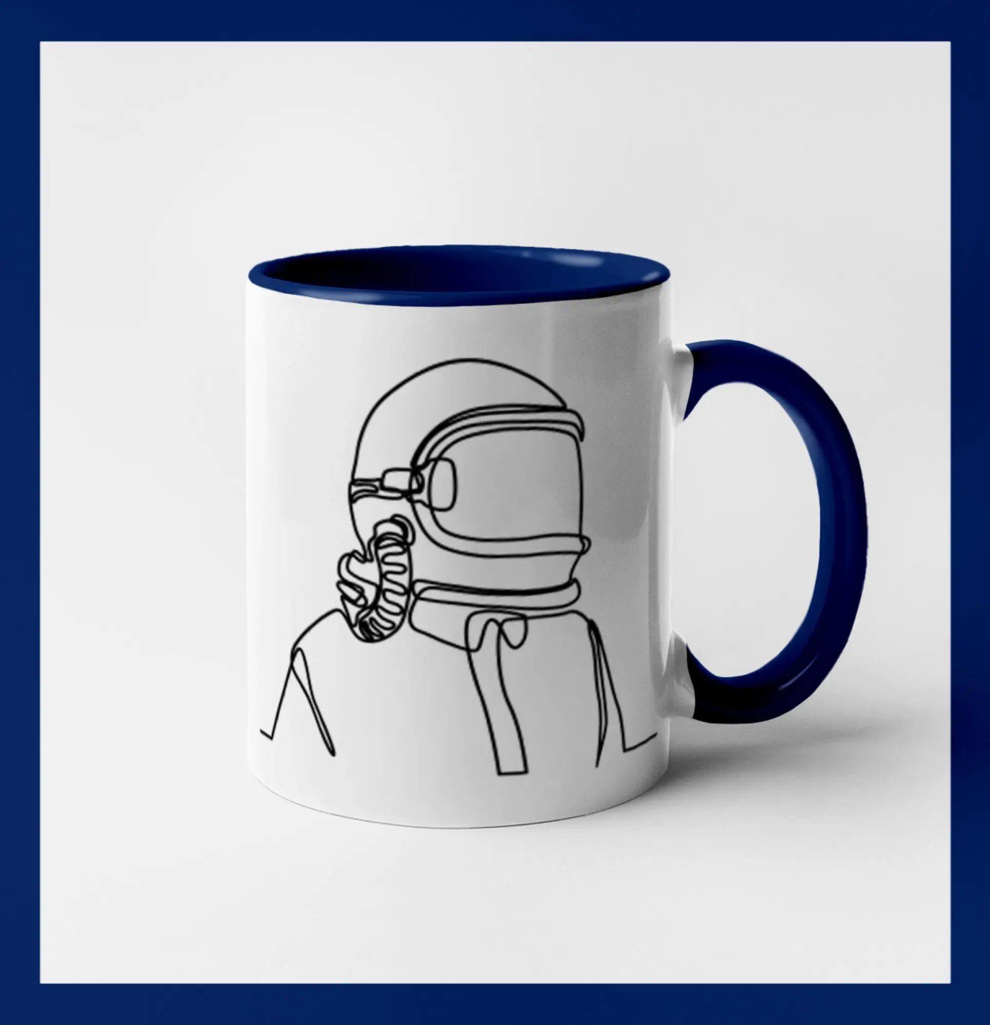 Astronaut jedním tahem