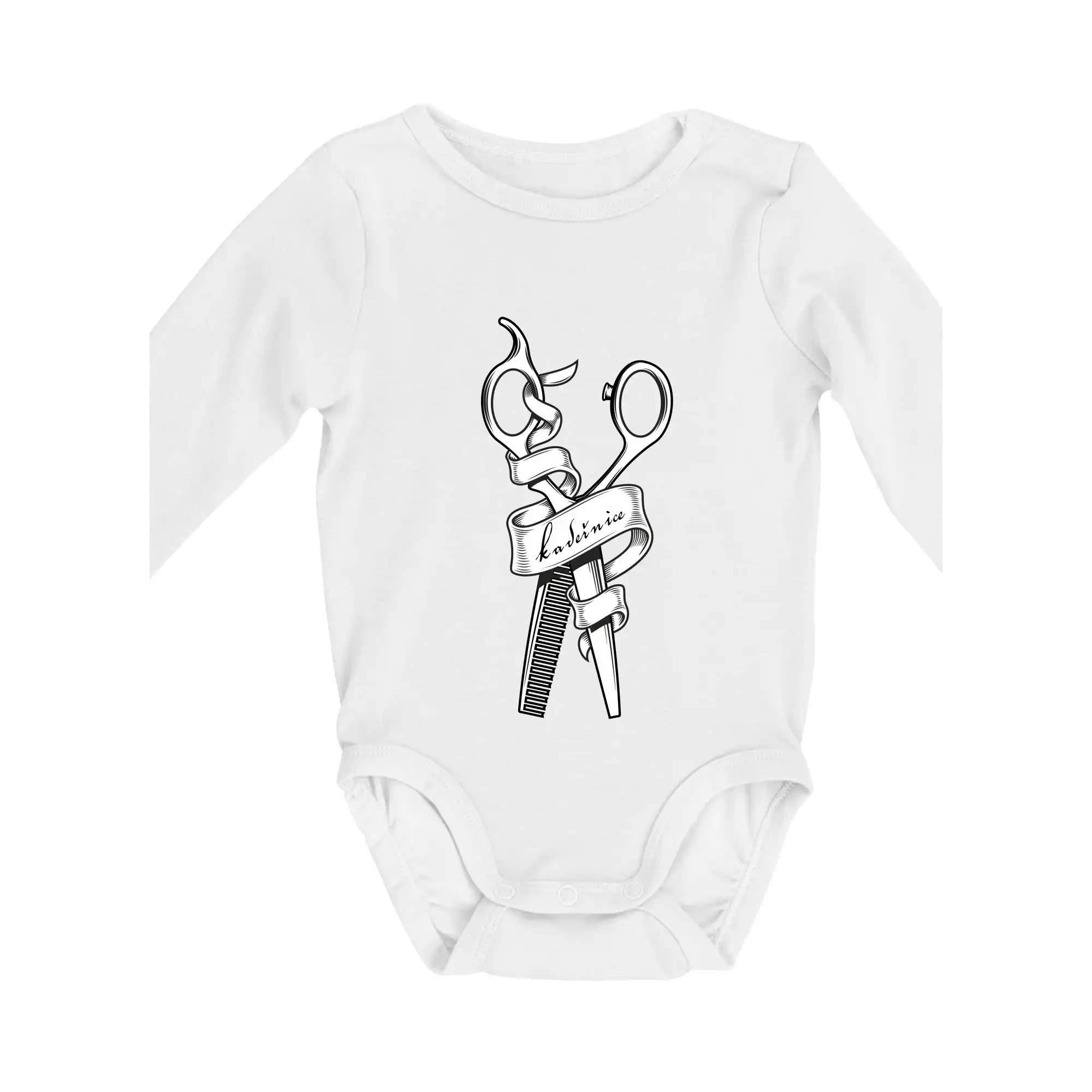 Kadeřnice nůžky a hřeben