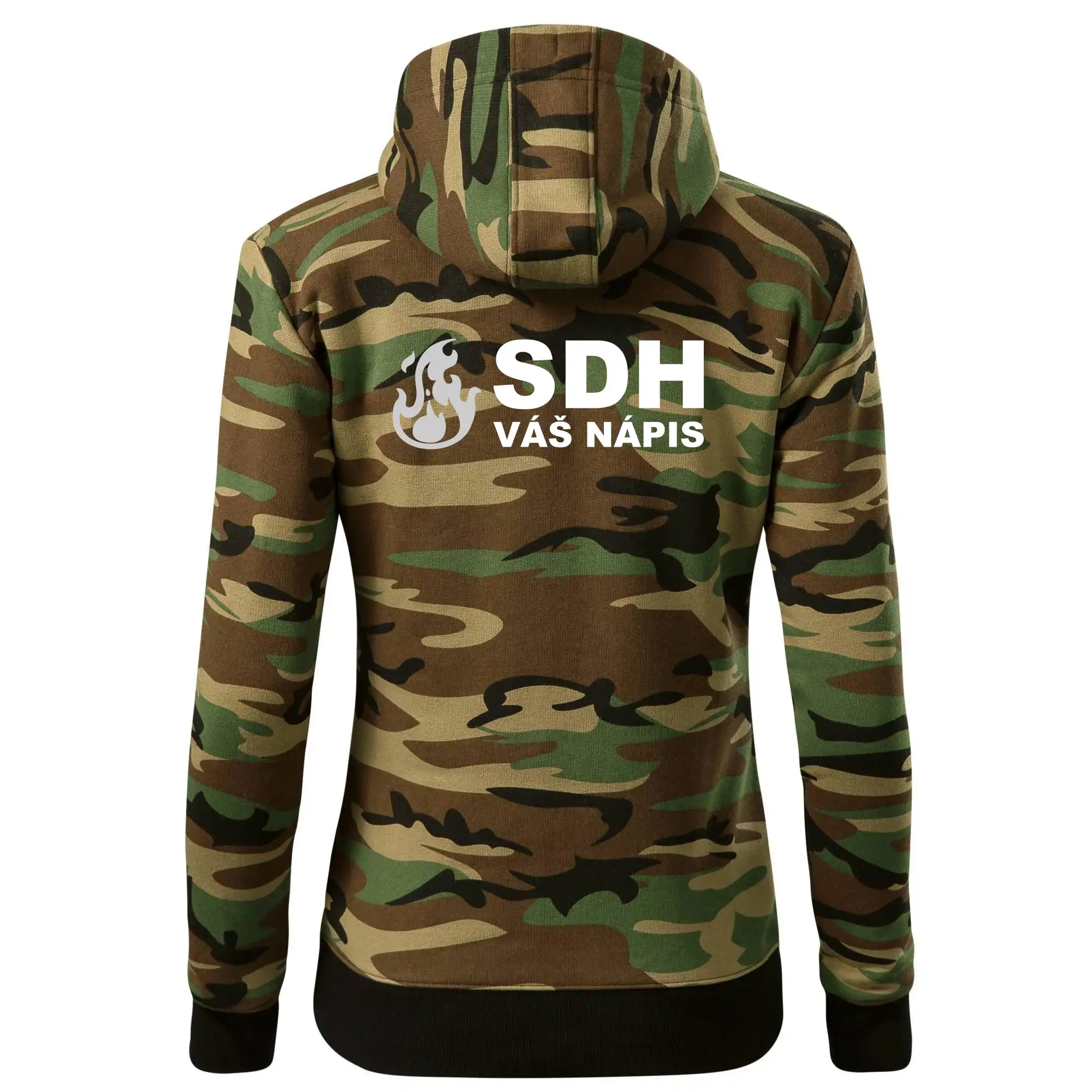SDH REFLEXNÍ nápis (oheň, firesport, název sboru - vlastní nápis)