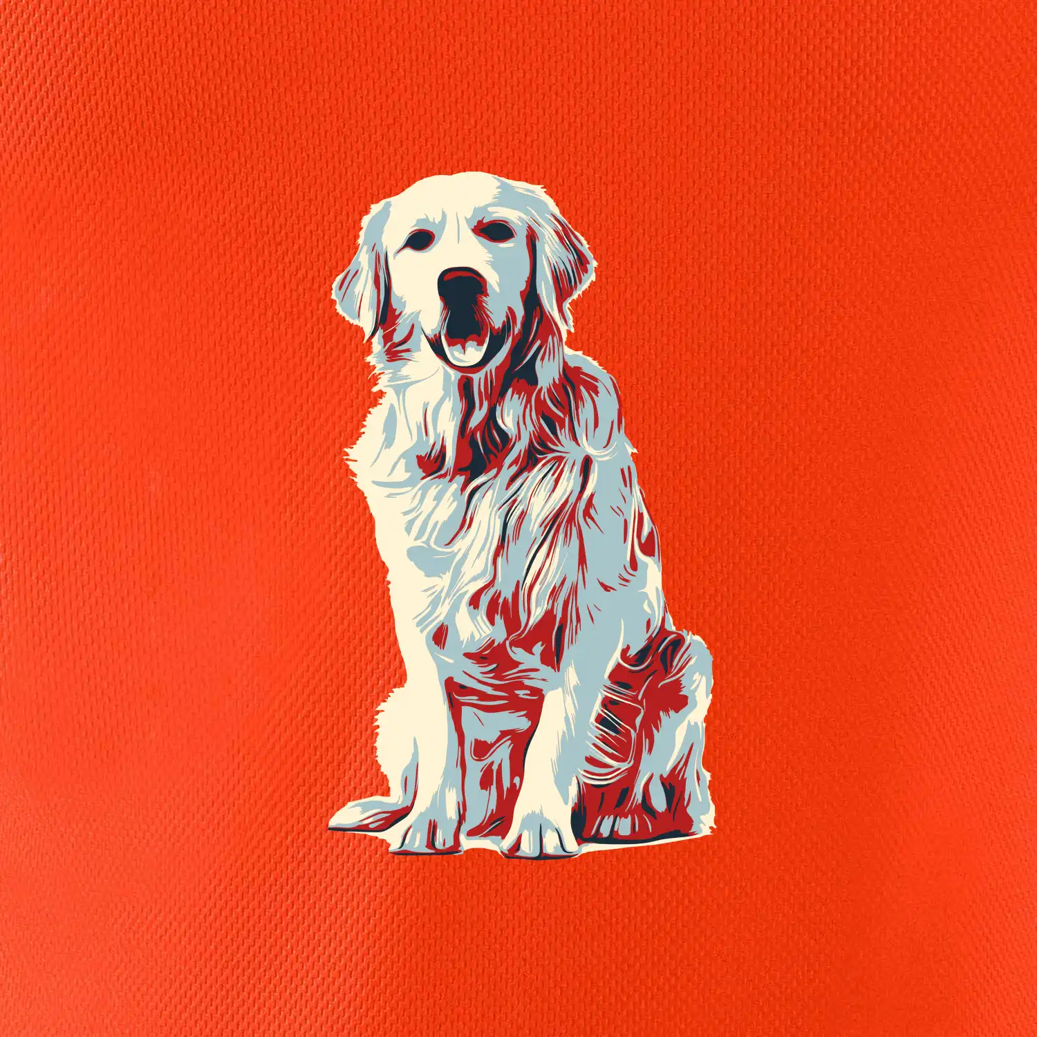 Zlatý retriever vintage