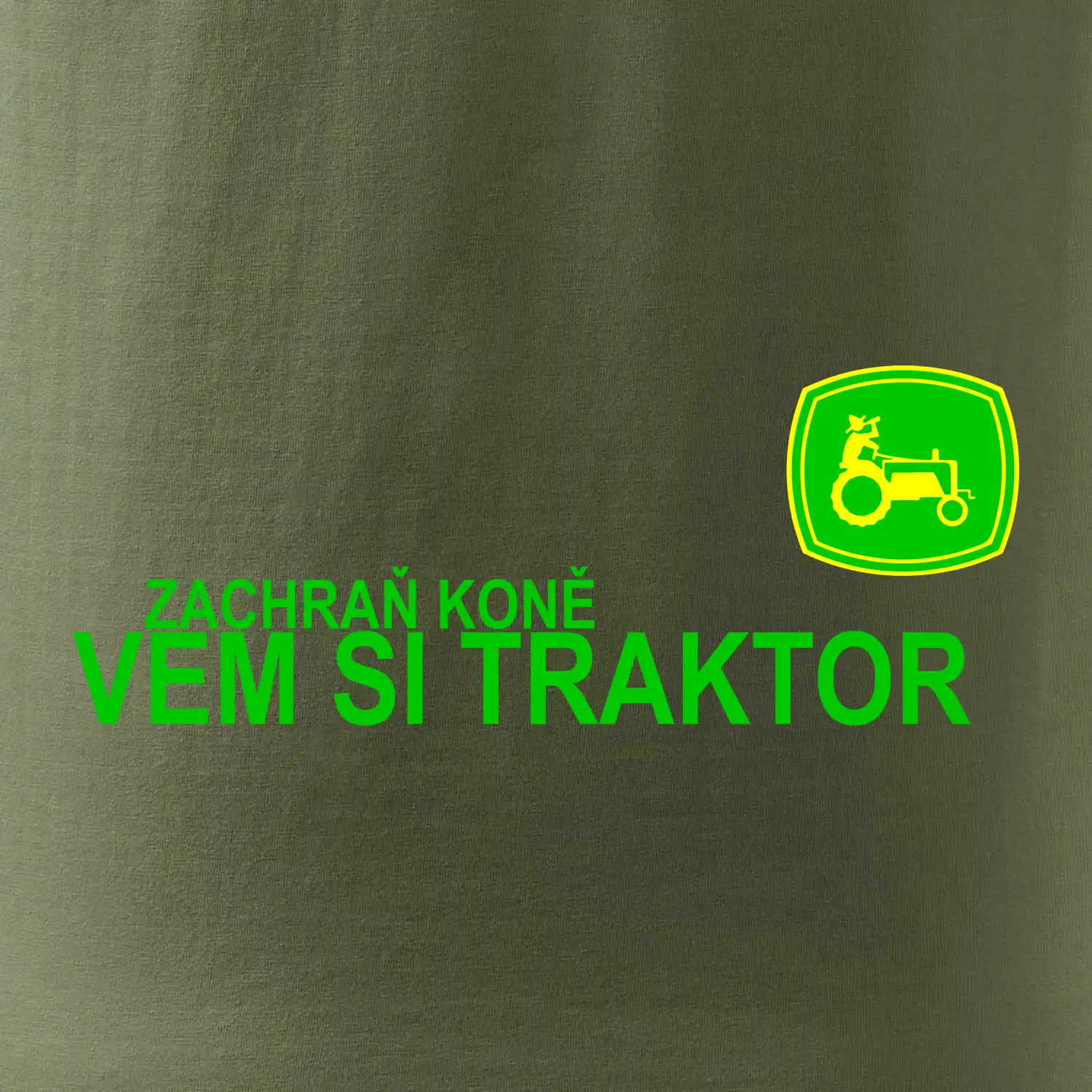 Zachraň koně, vem si traktor!