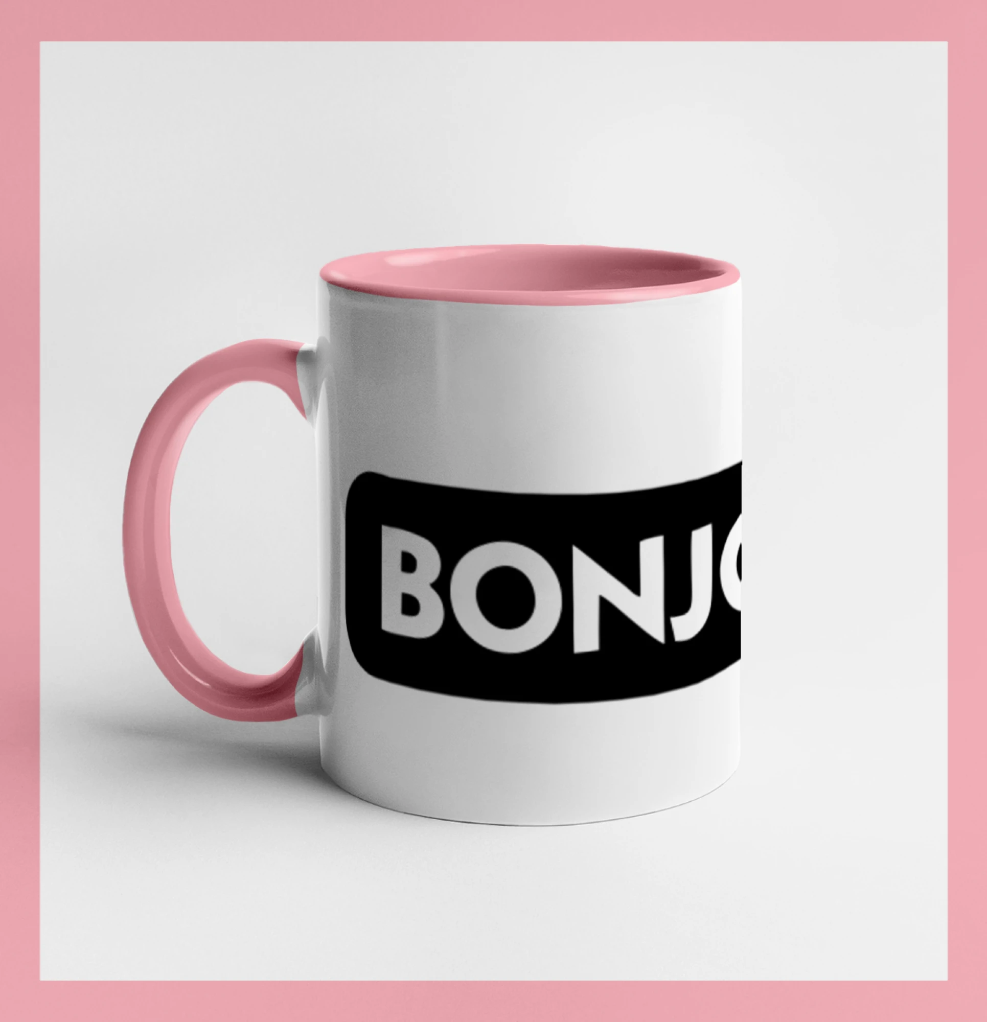 Nápis Bonjour