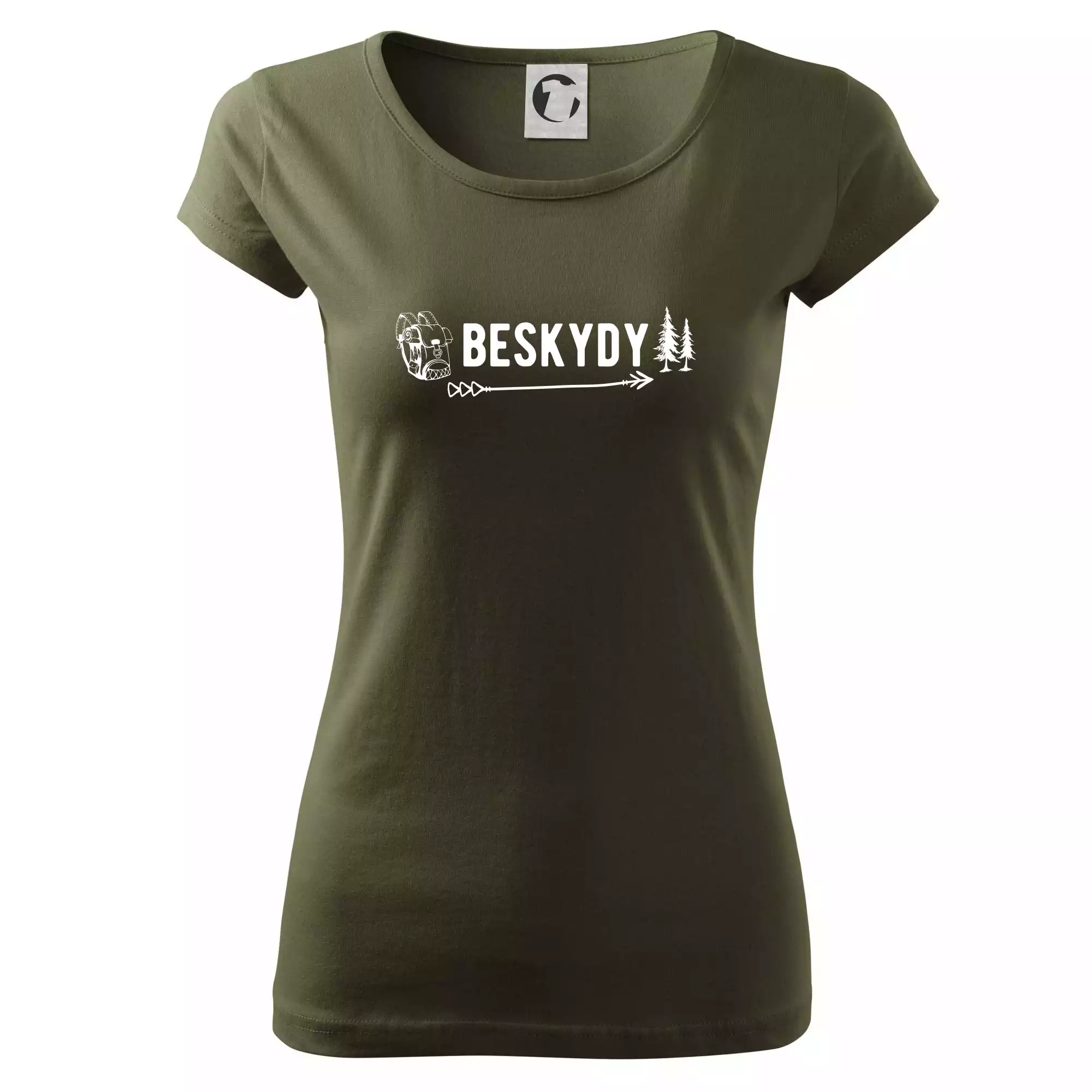 Beskydy nápis