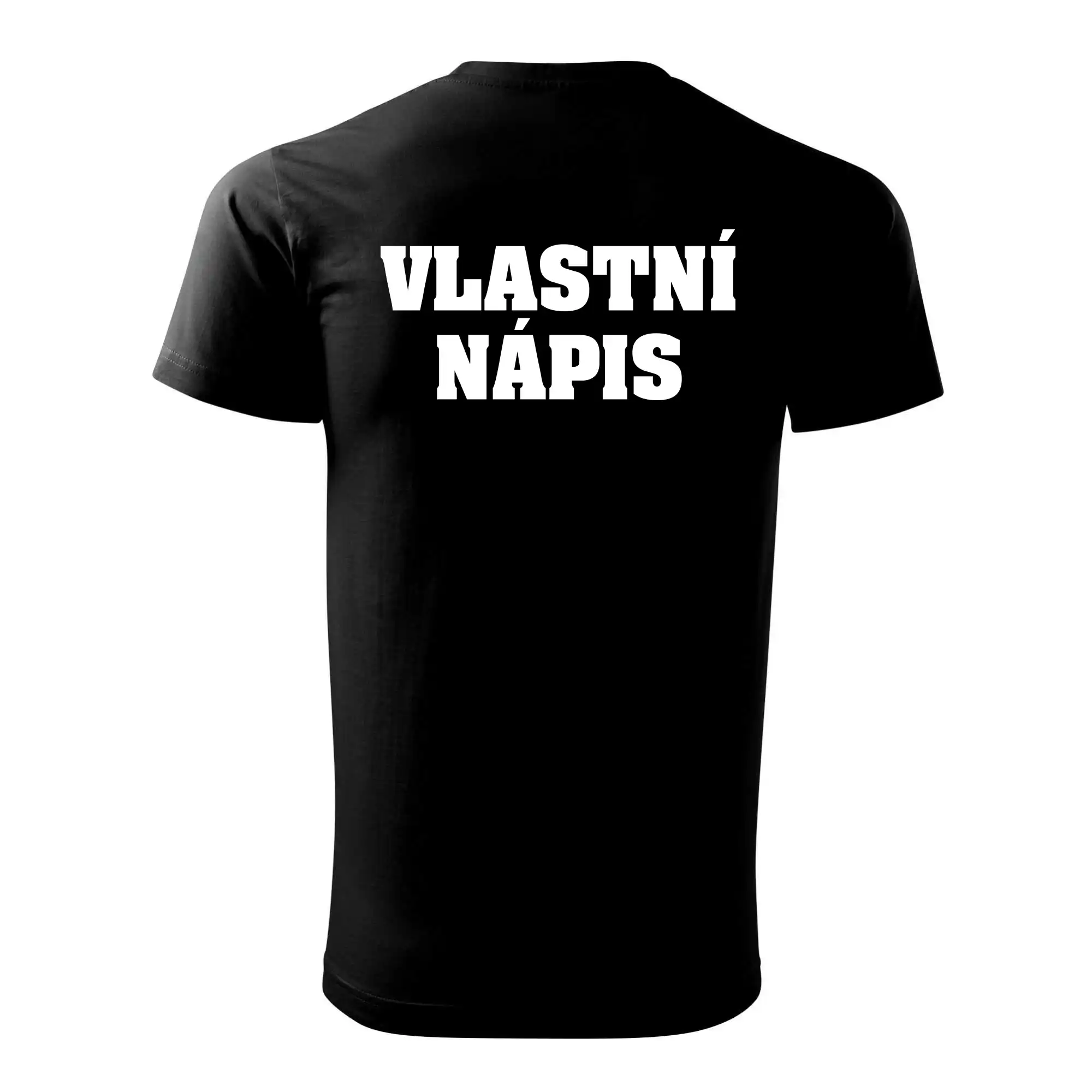 Hvězda života - vlastní nápis vpředu a vzadu