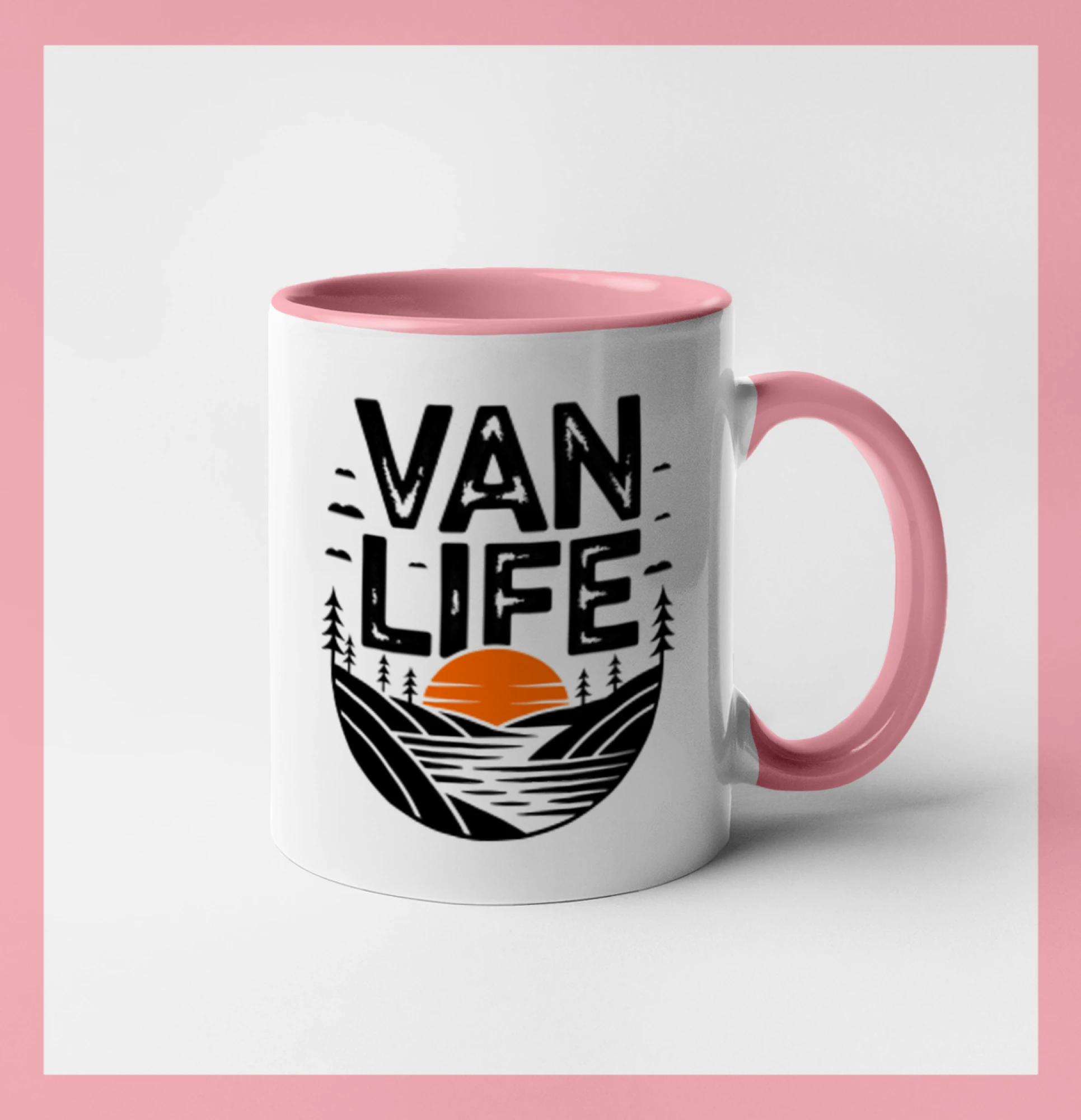 Van life a  Západ slunce