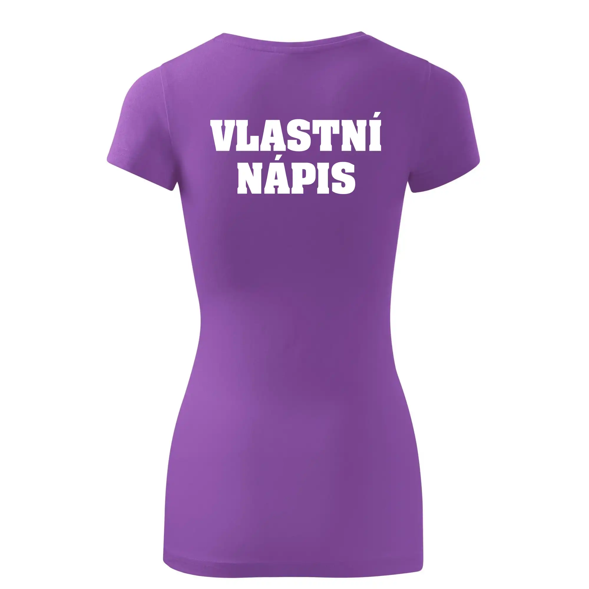 Hvězda života - vlastní nápis vpředu a vzadu