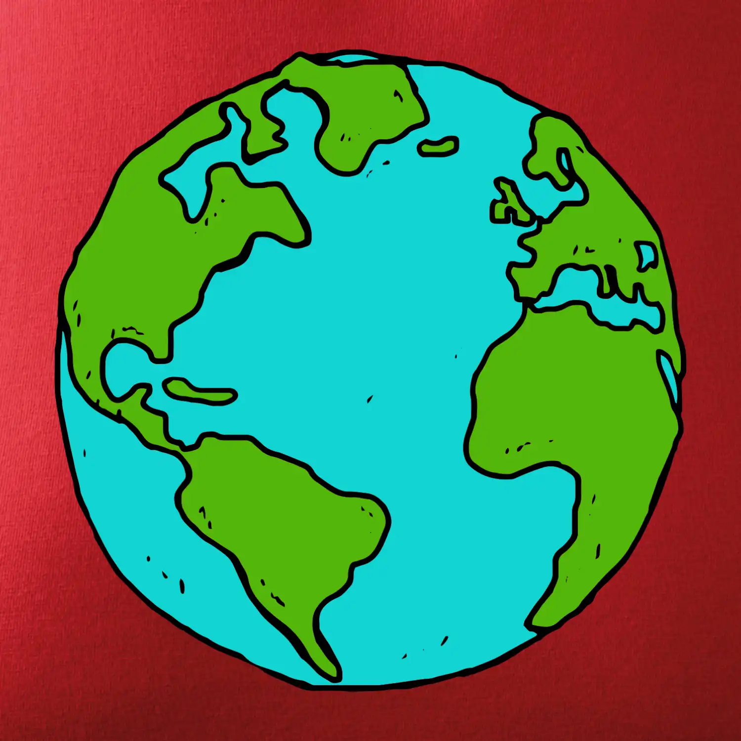 Planeta na prsu - Amerika a Afrika