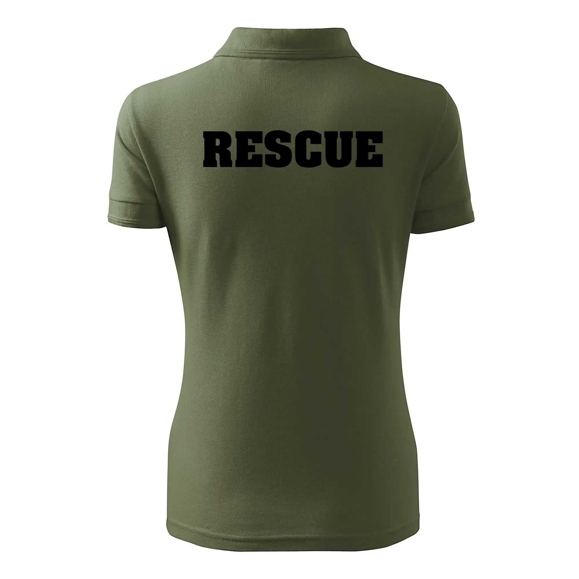 Rescue - Hvězda na prsu +  nápis na zádech