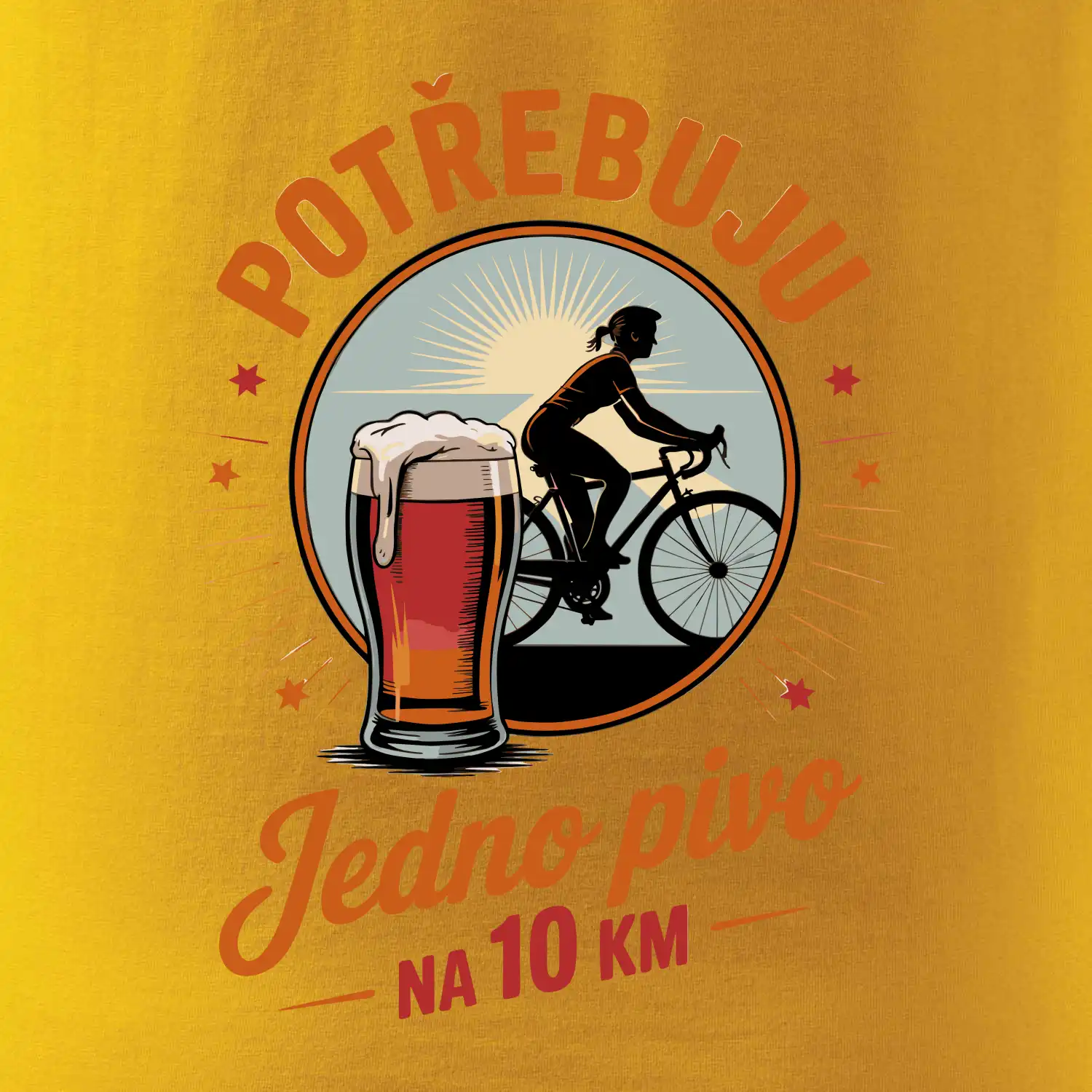 Potřebuju jedno pivo na 10 km