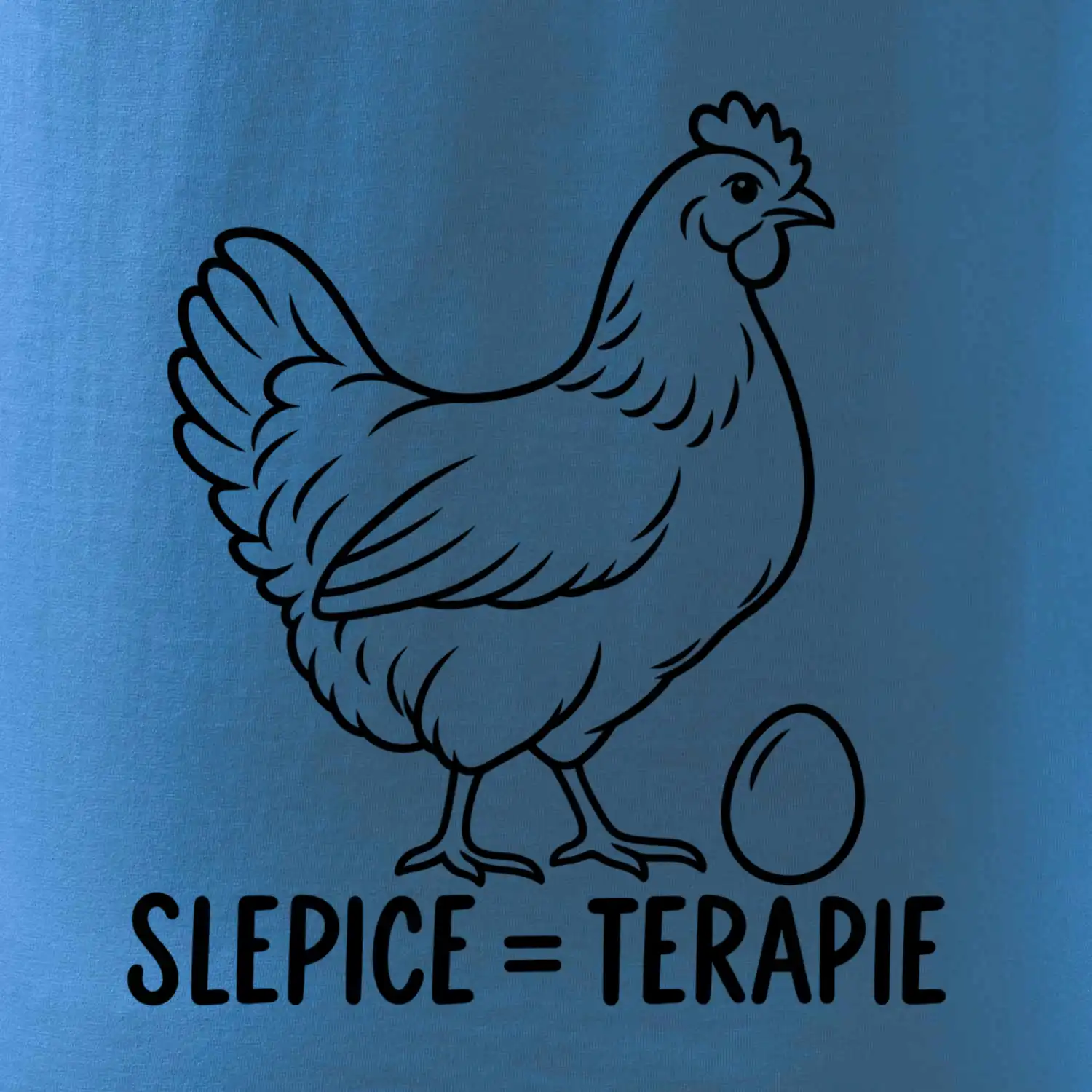 Slepičí terapie slepice a vejce