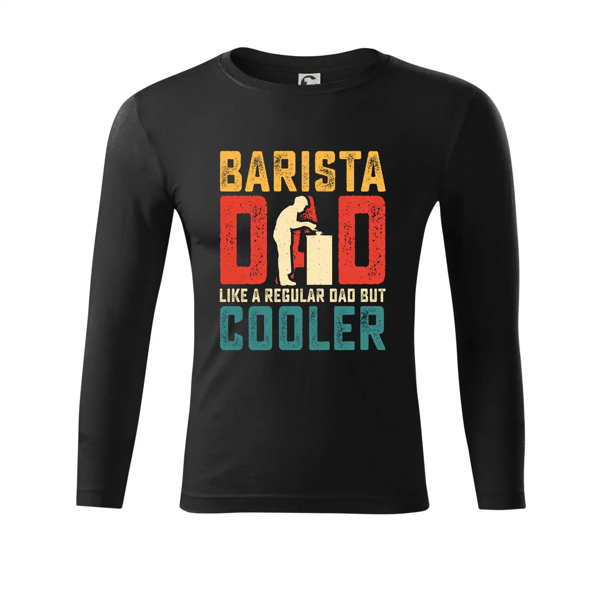 Barista dad like a regular dad but cooler