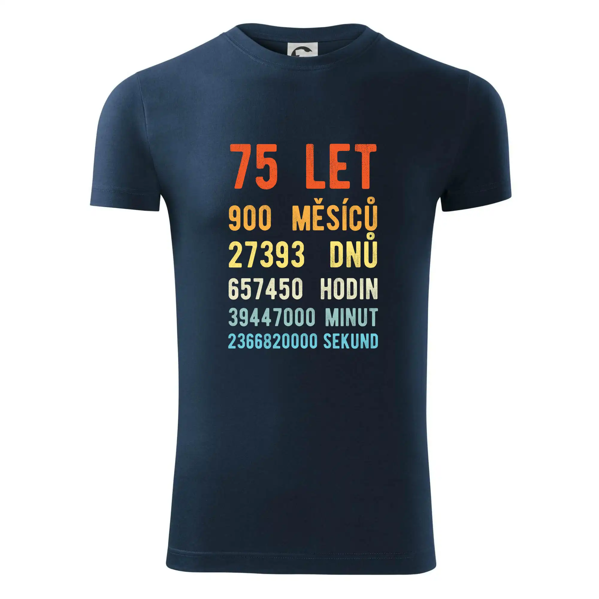 Narozeniny 75 přepočet času