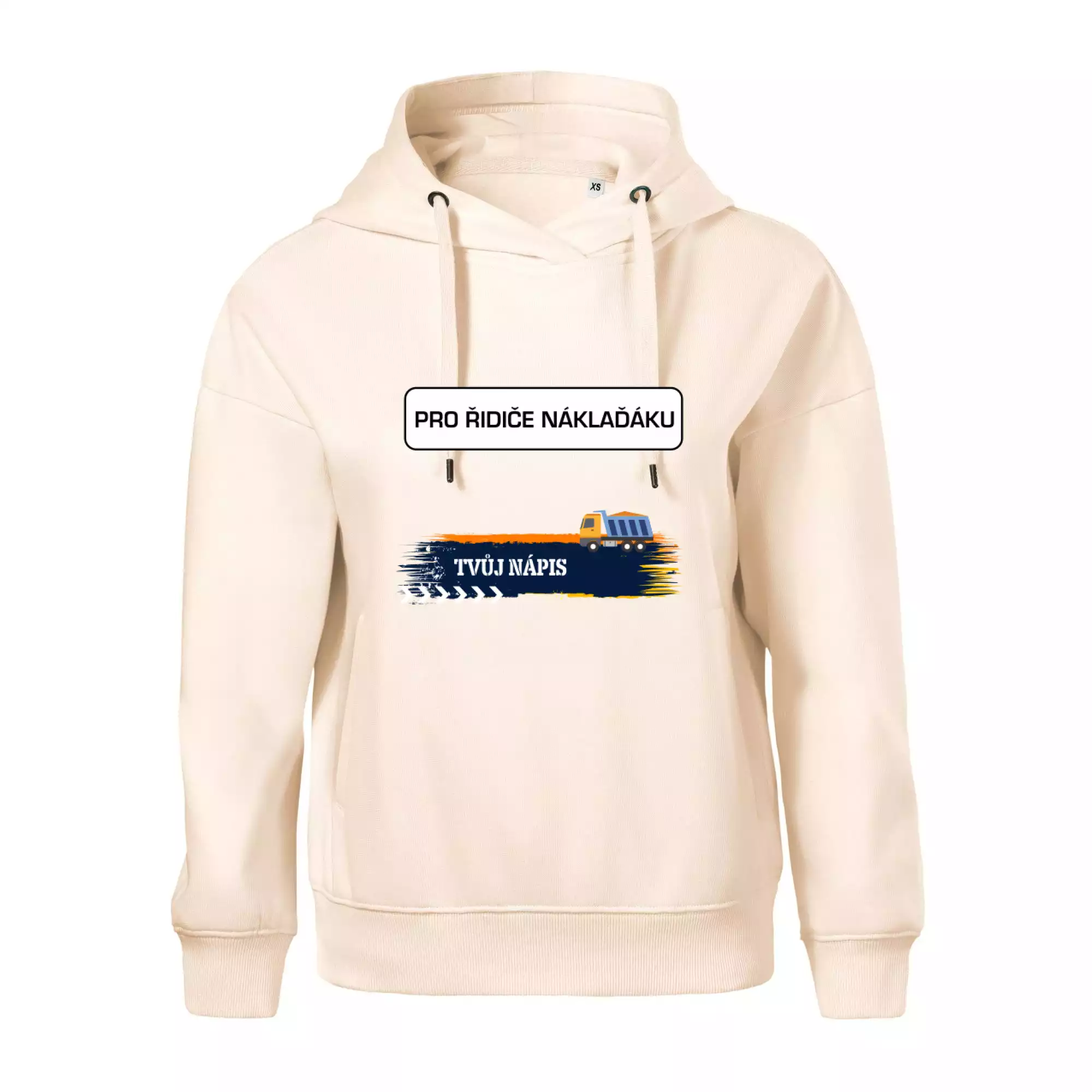 Stavba - vlastní nápis - náklaďák