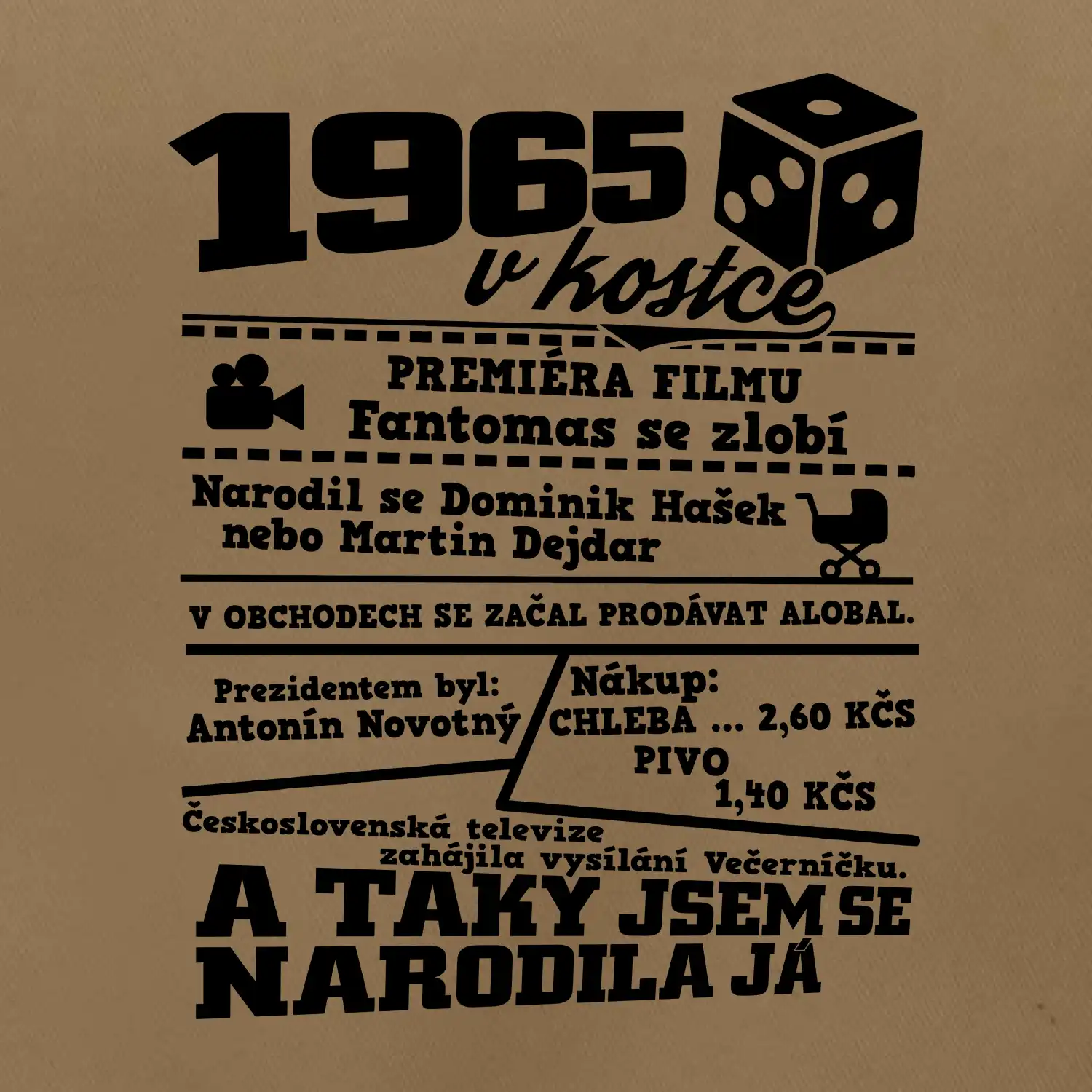 1965 v kostce
