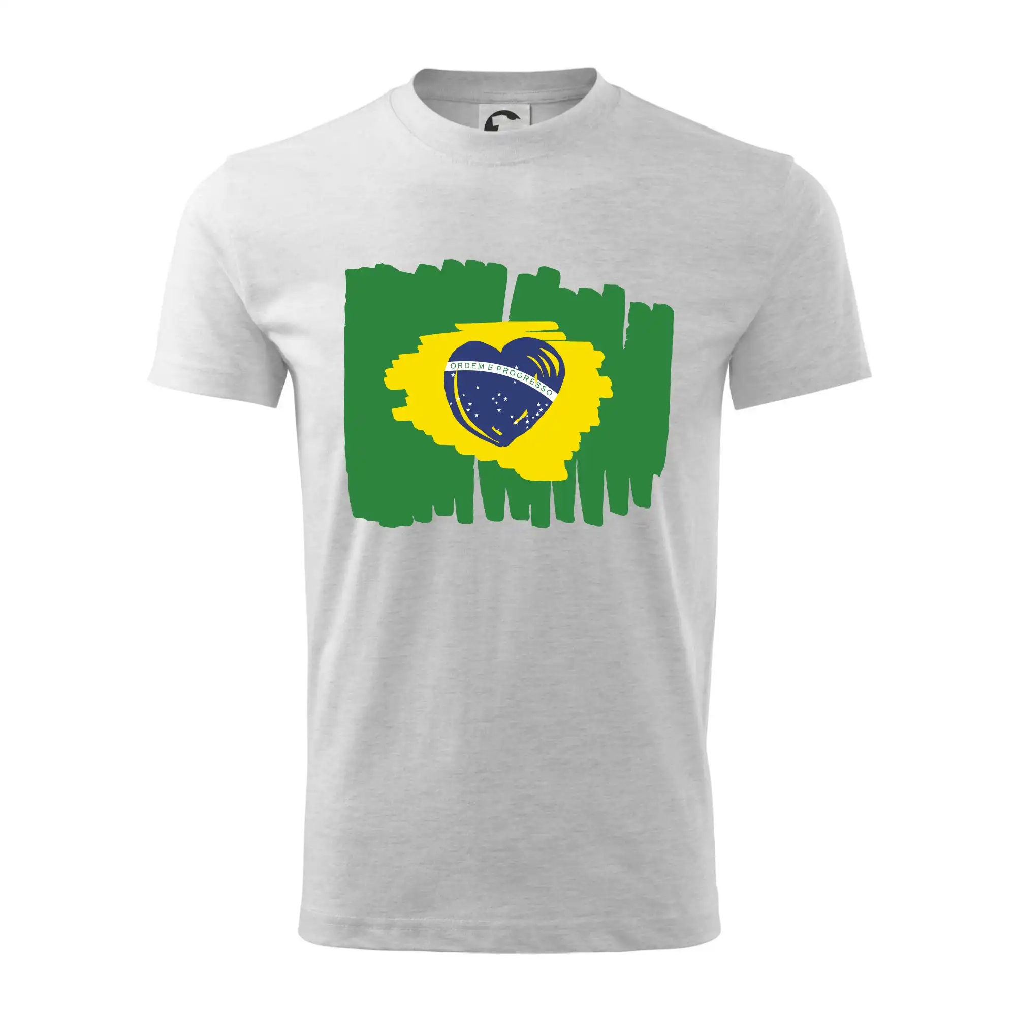Brazílie vlajka srdce