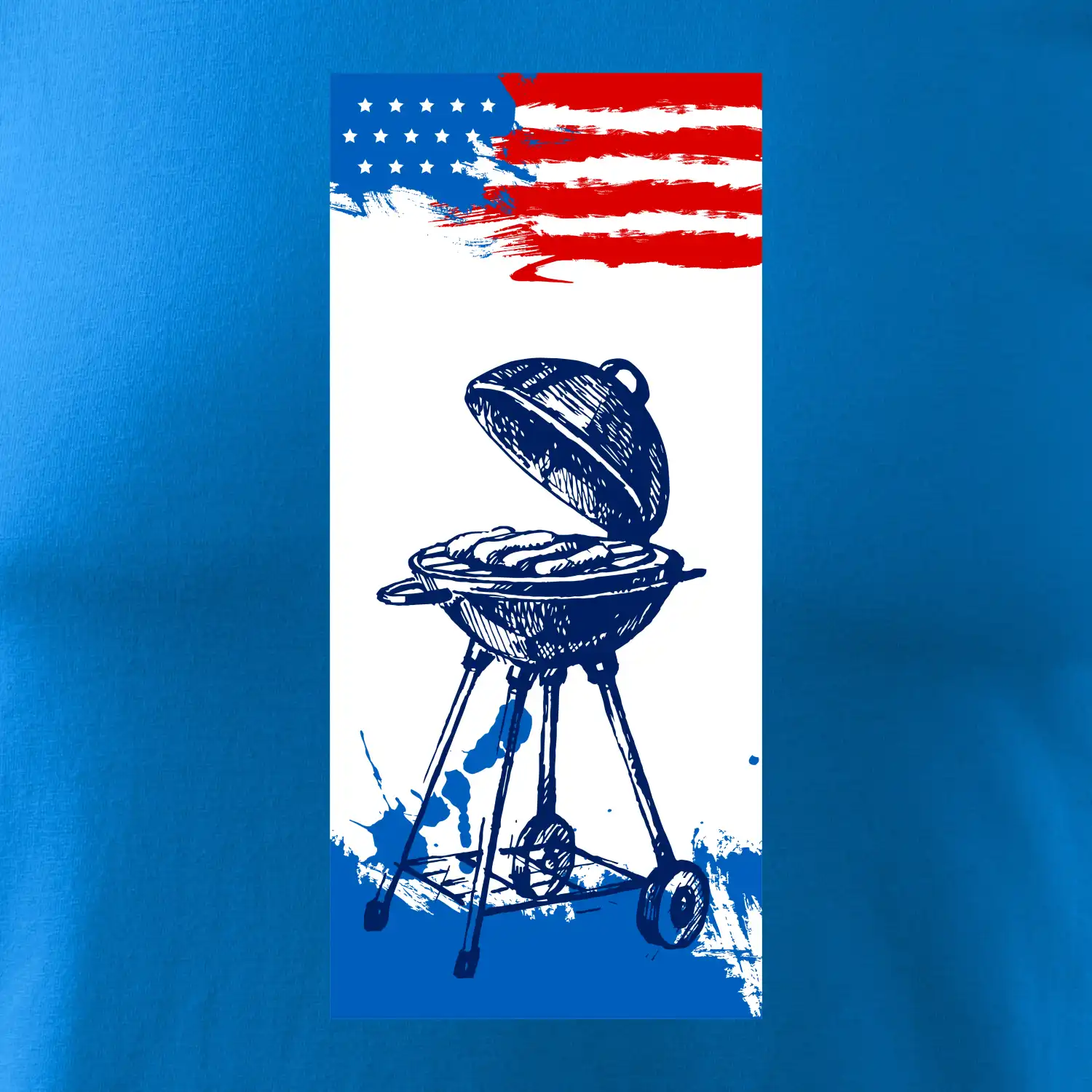 USA BBQ draw grill