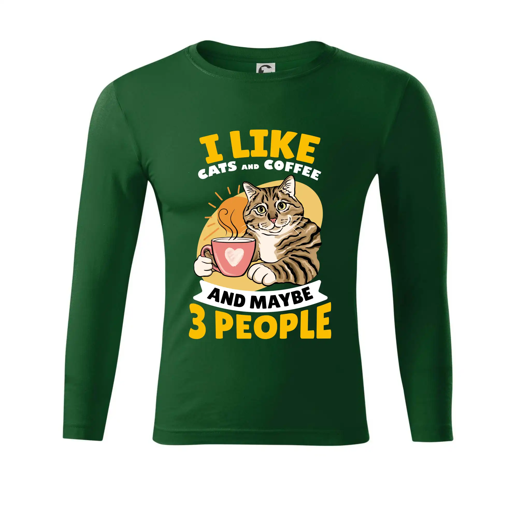 I like cats and coffee and maybe 3 people