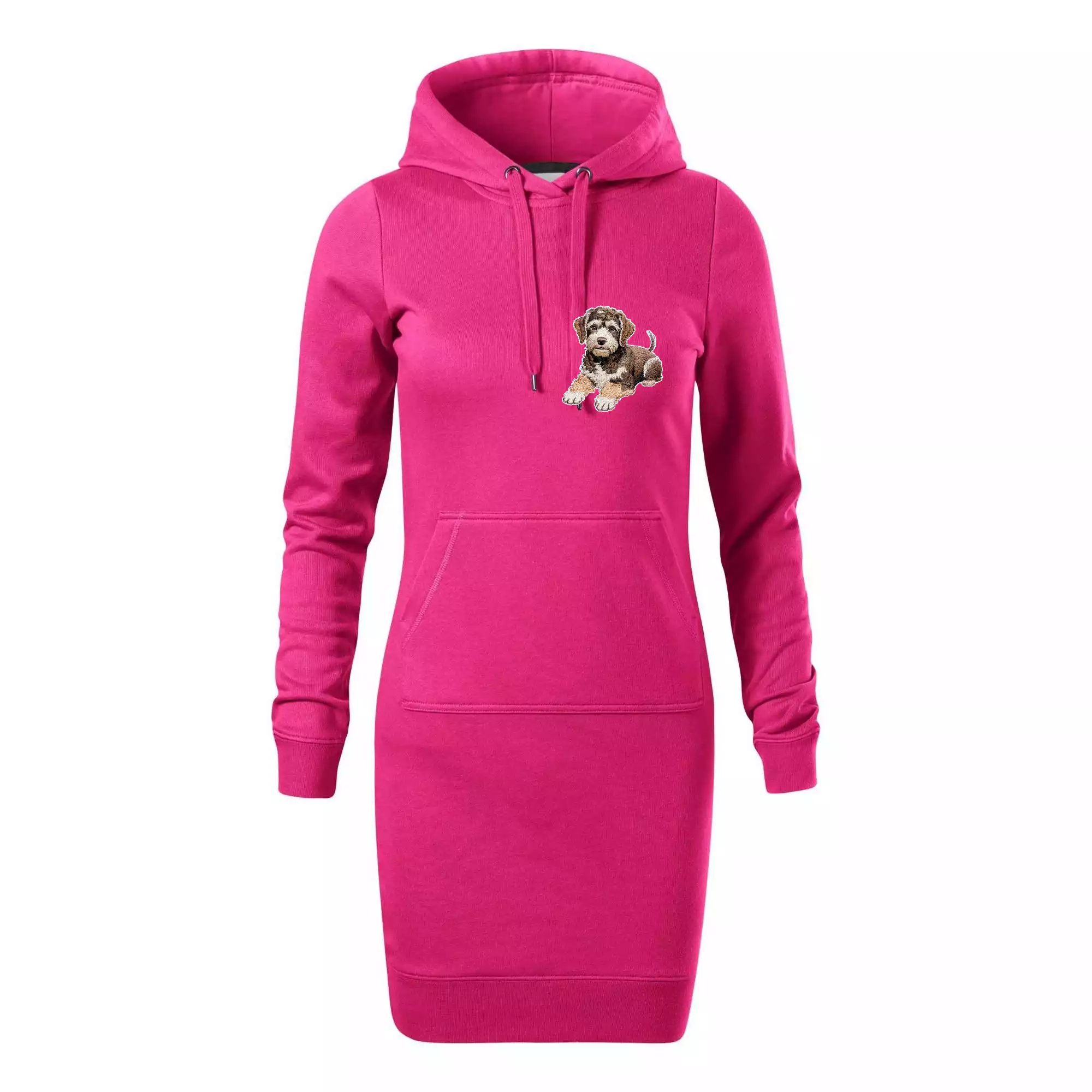 Lagotto romagnolo ležicí vyšívaný na prsu