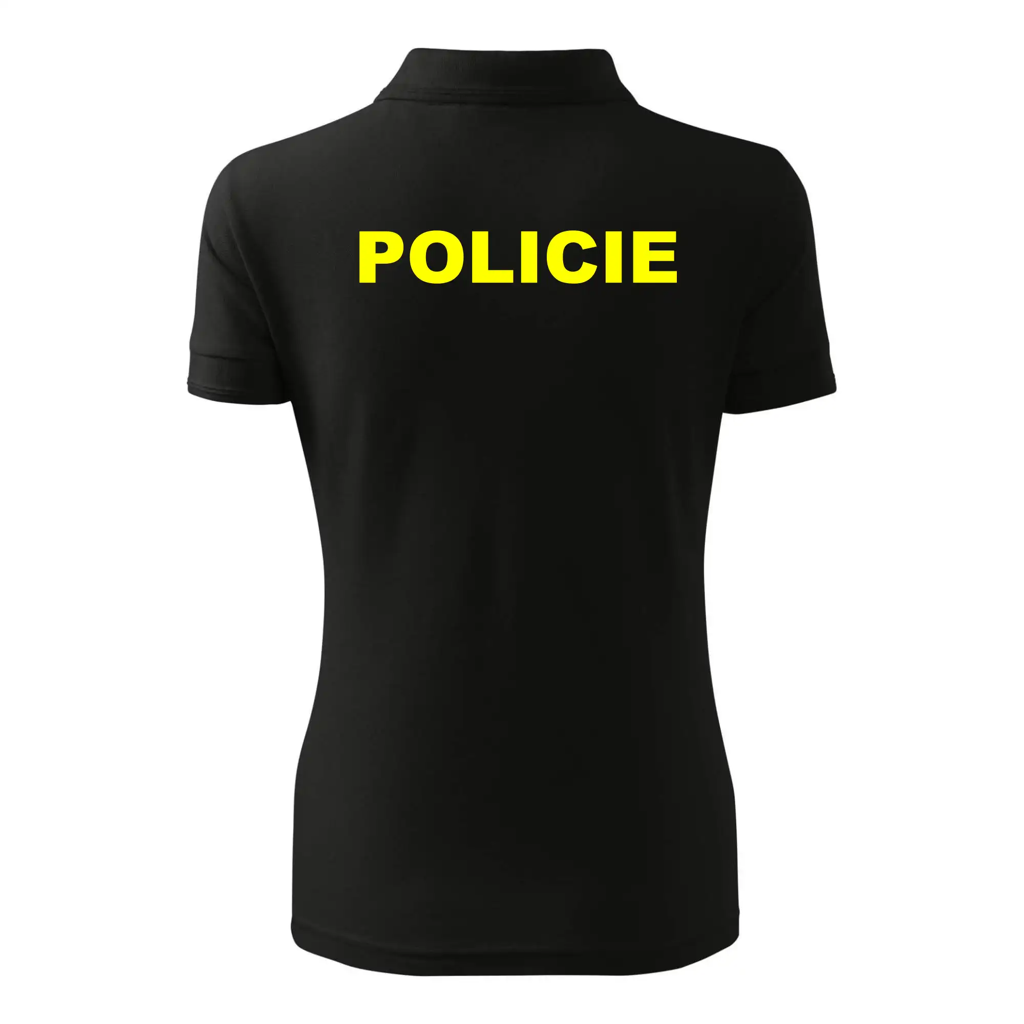 Policie Nápis žlutý