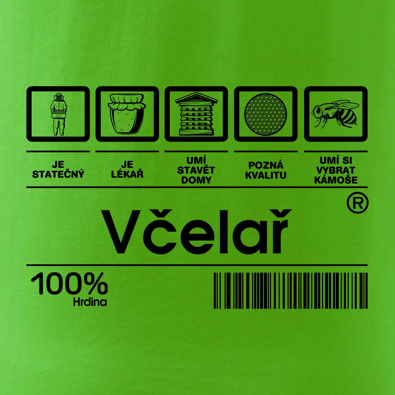 Čárový kód včelař