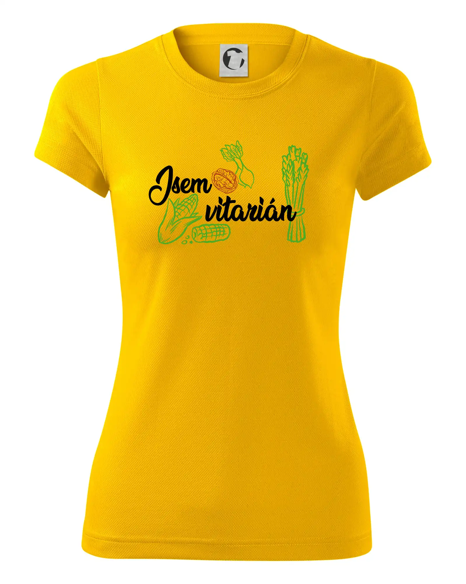 Jsem vitarián - nápis