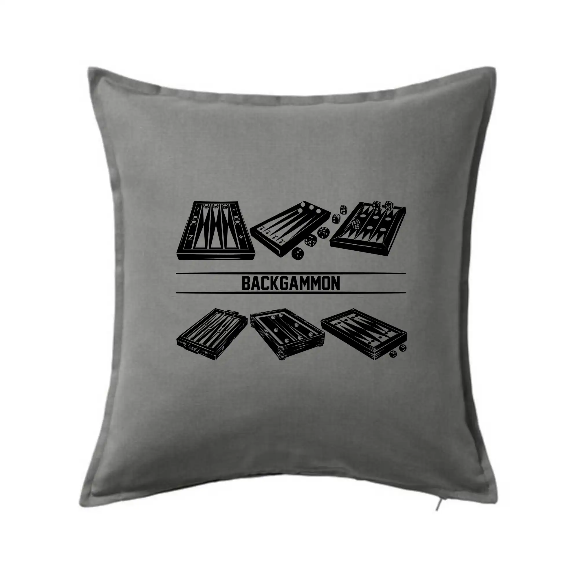 Backgammon černý set
