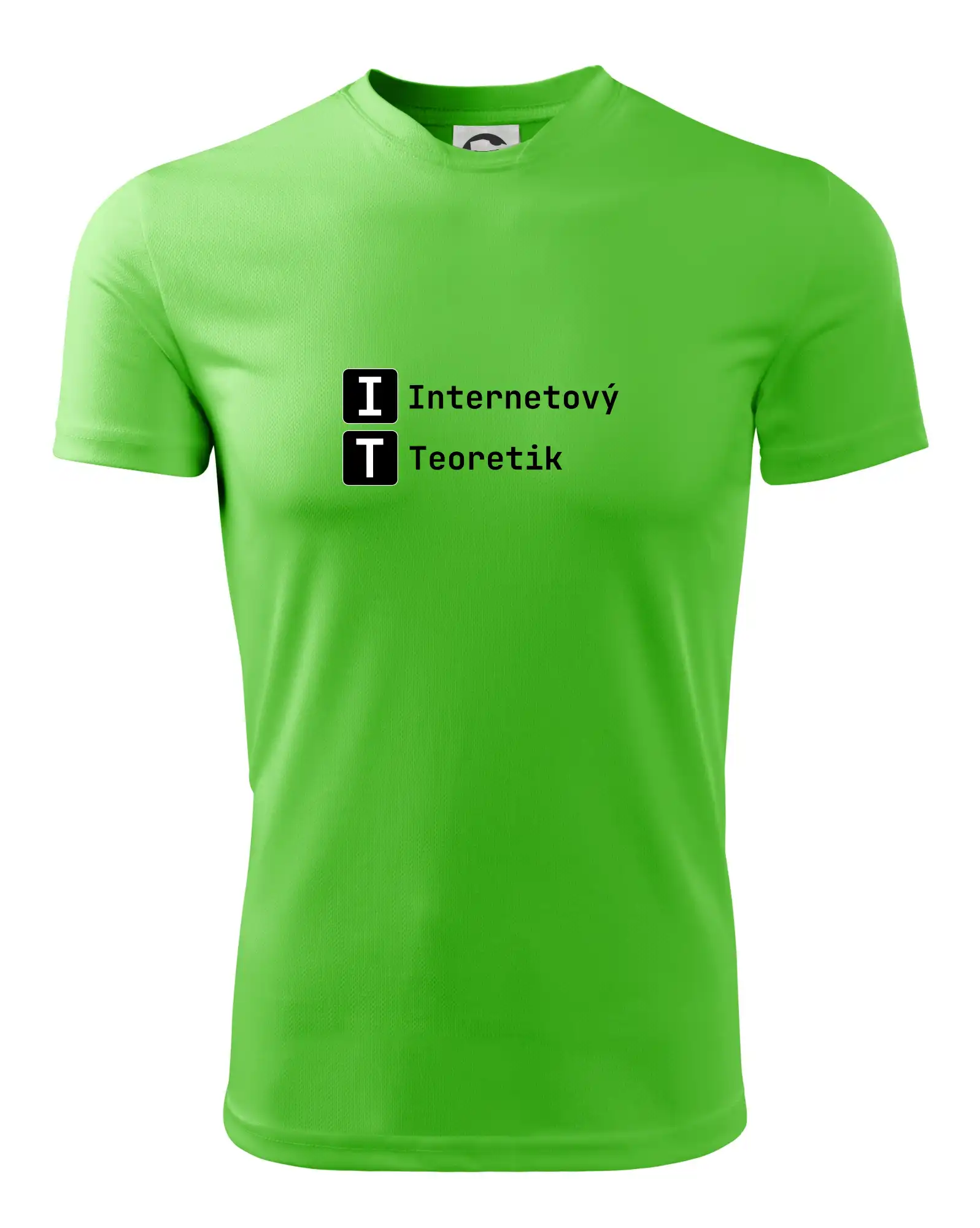IT Nápis Internetový Teoretik