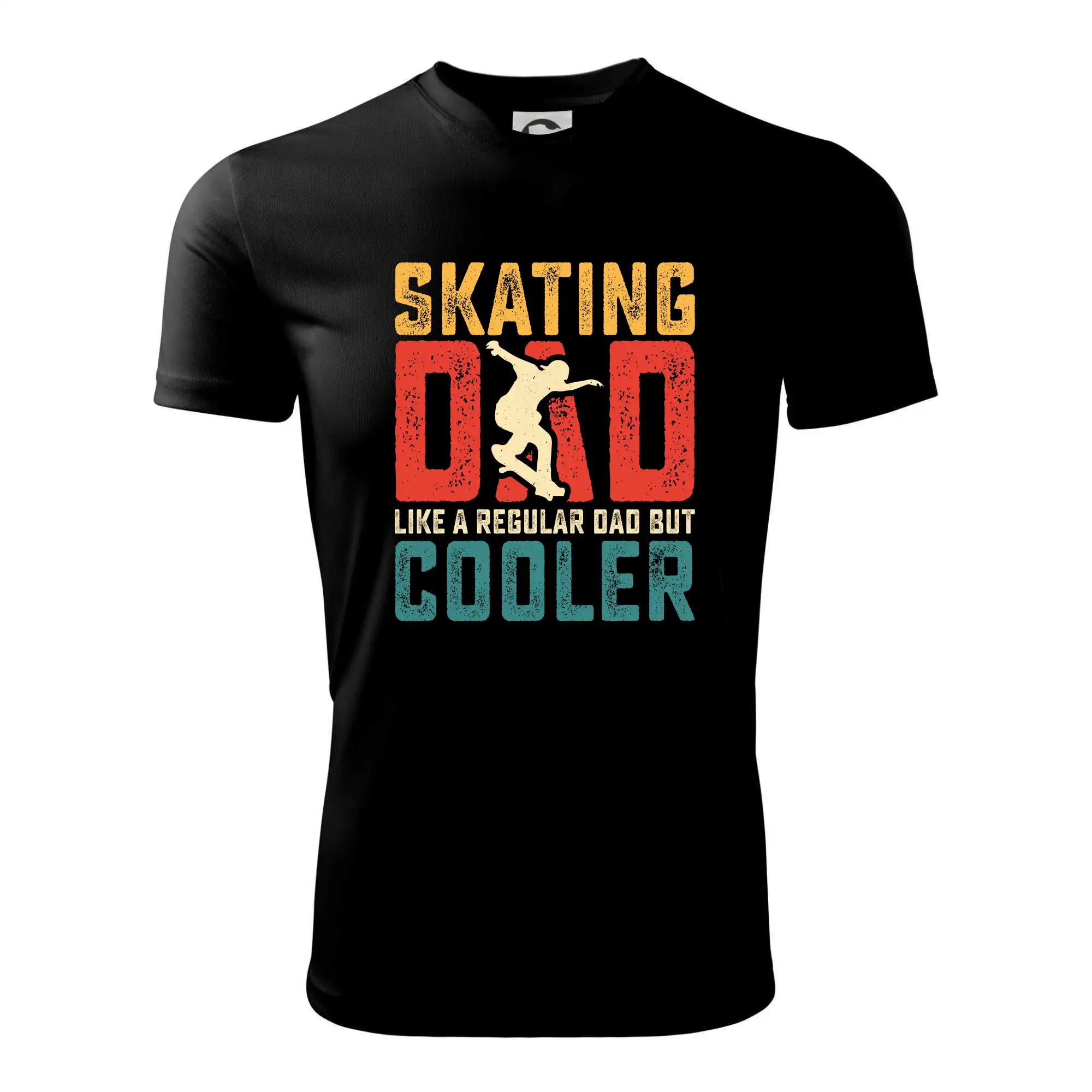 Skating dad like a regular dad but cooler