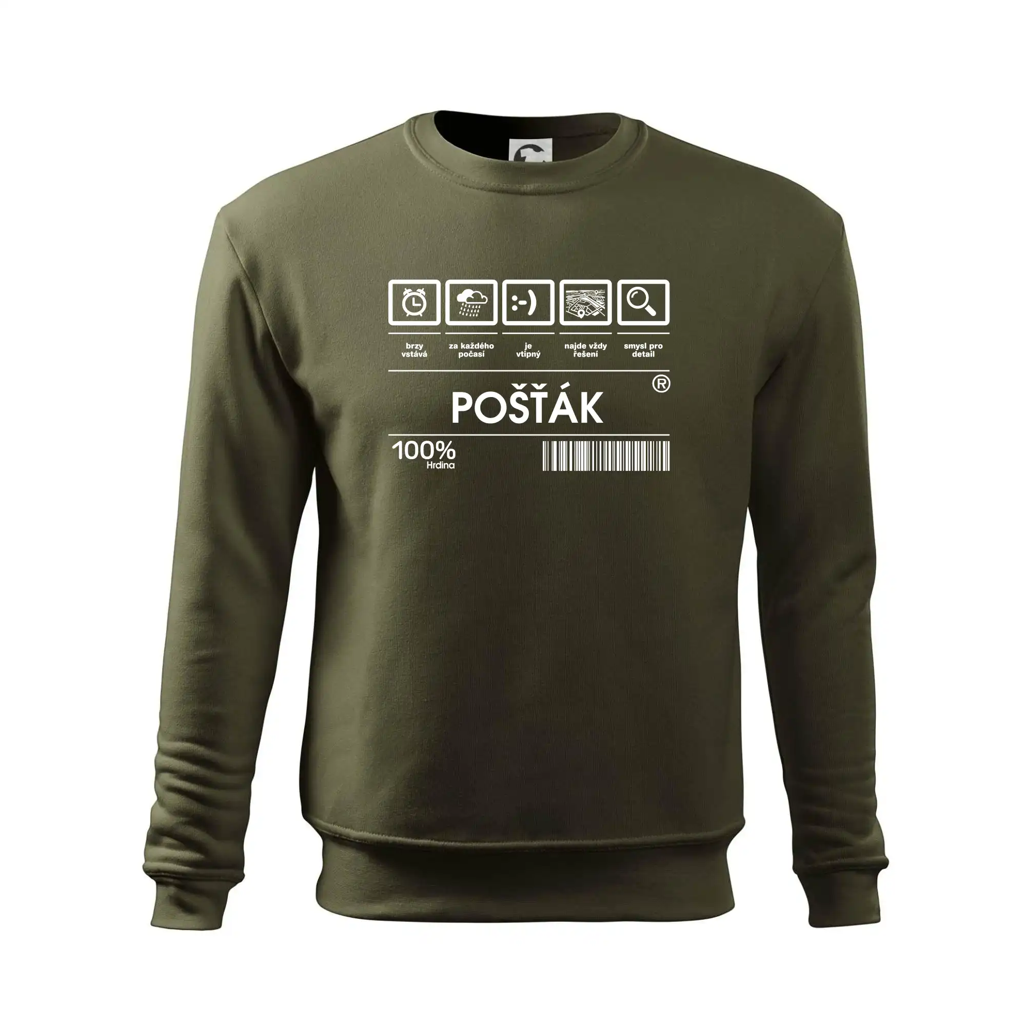 Čárový kód pošťák